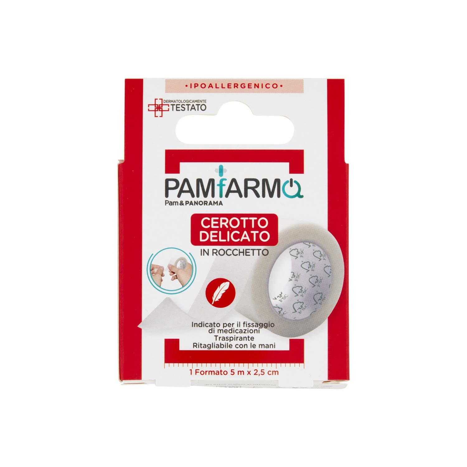PAM PANORAMA Cerotto Rocchetto delicato 5 m, x 2,5 cm – immagine 3