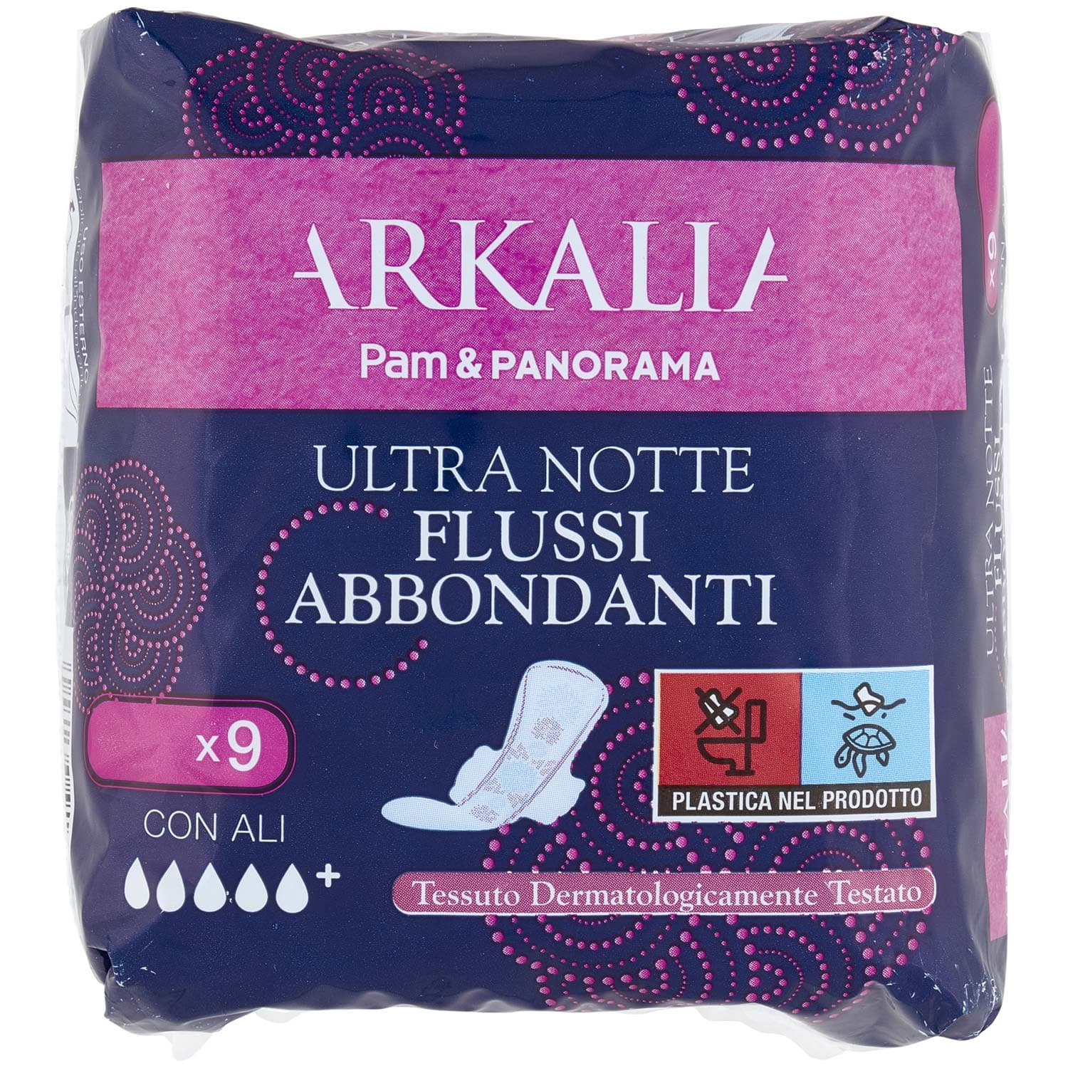 ARKALIA Ultra Notte Flussi Abbondanti con Ali 9 pz – immagine 3