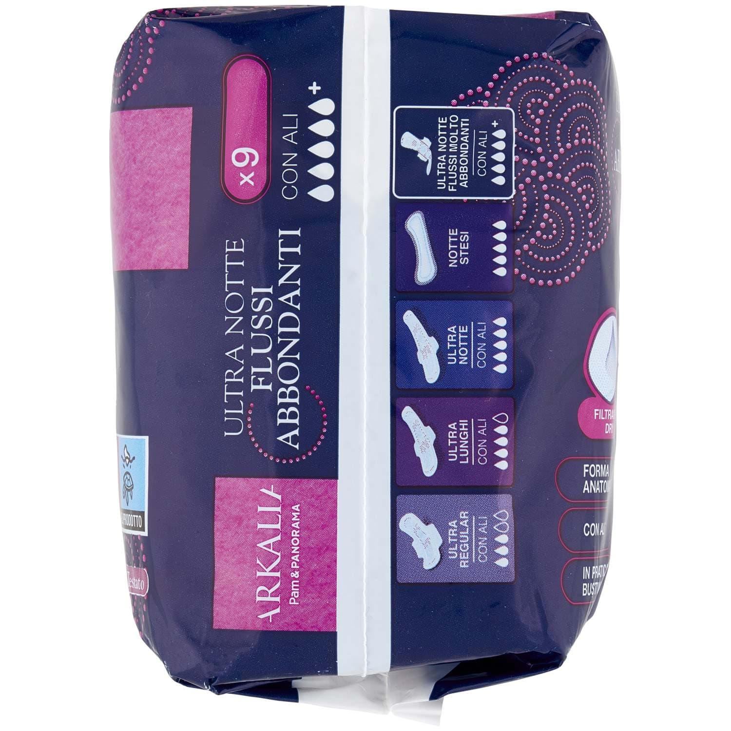 ARKALIA Ultra Notte Flussi Abbondanti con Ali 9 pz – immagine 6