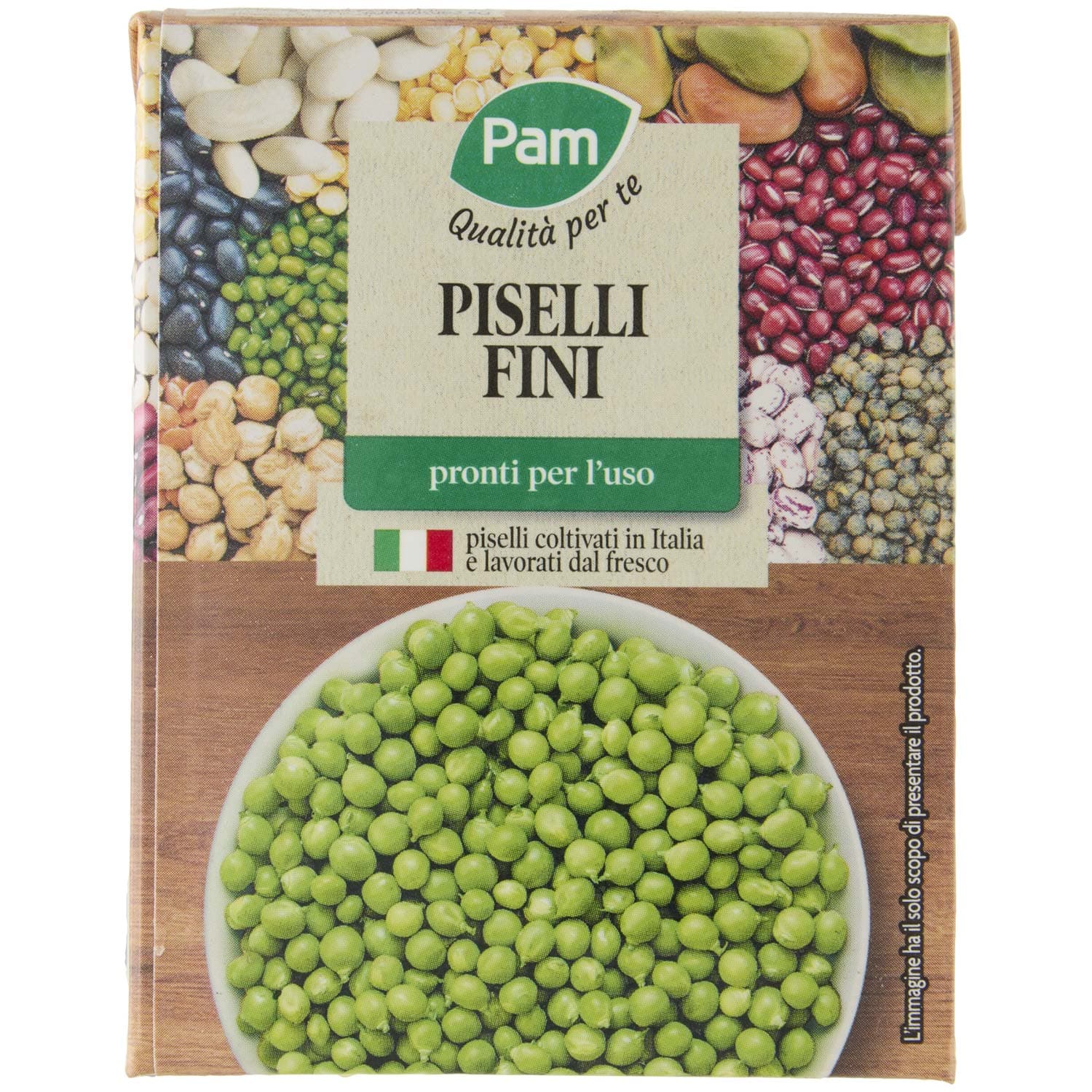 PAM Qualità per te Piselli Fini 380 g – immagine 3