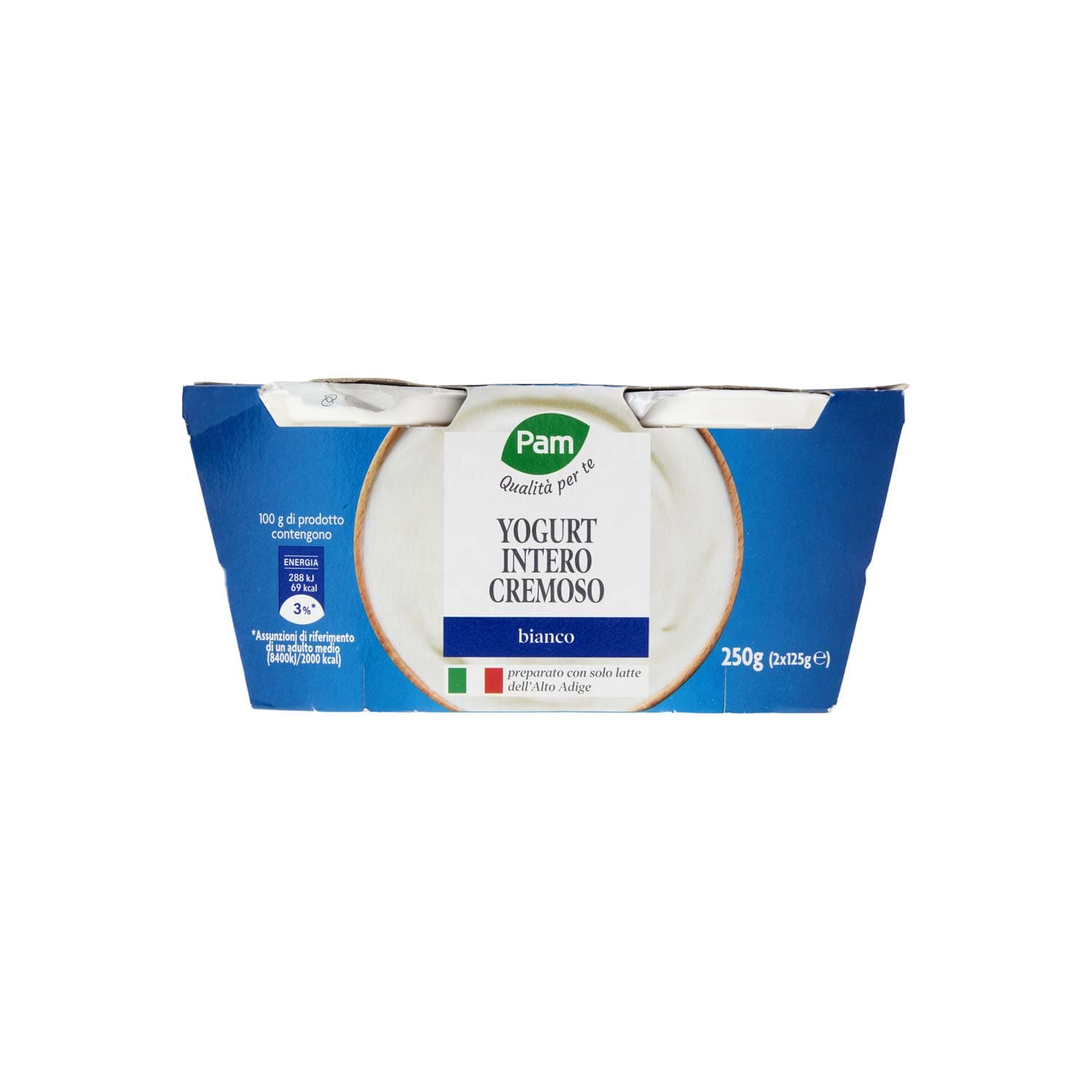 PAM PANORAMA Yogurt intero Cremoso Bianco 250g (125g x 2) – immagine 5