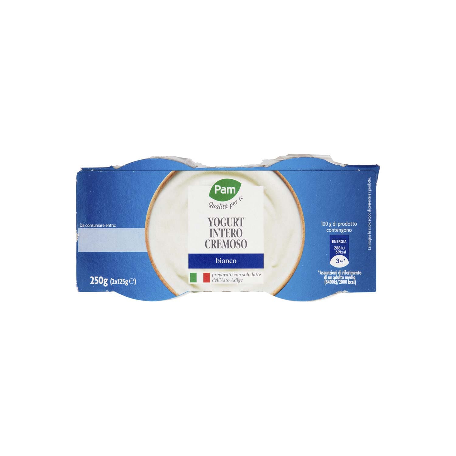 PAM PANORAMA Yogurt intero Cremoso Bianco 250g (125g x 2) – immagine 7