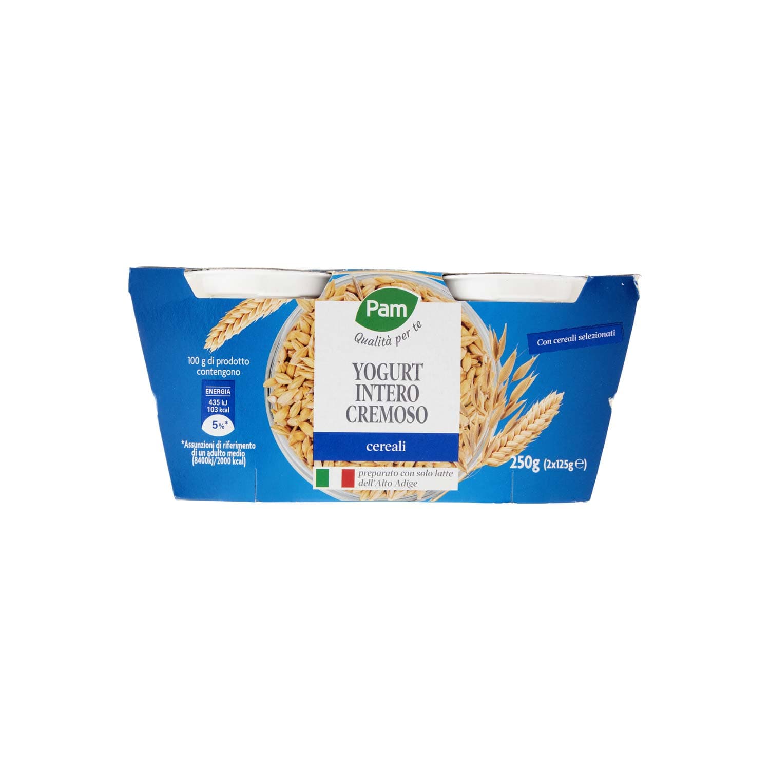 PAM PANORAMA Yogurt intero Cremoso ai Cereali 250g (125g x 2) – immagine 5