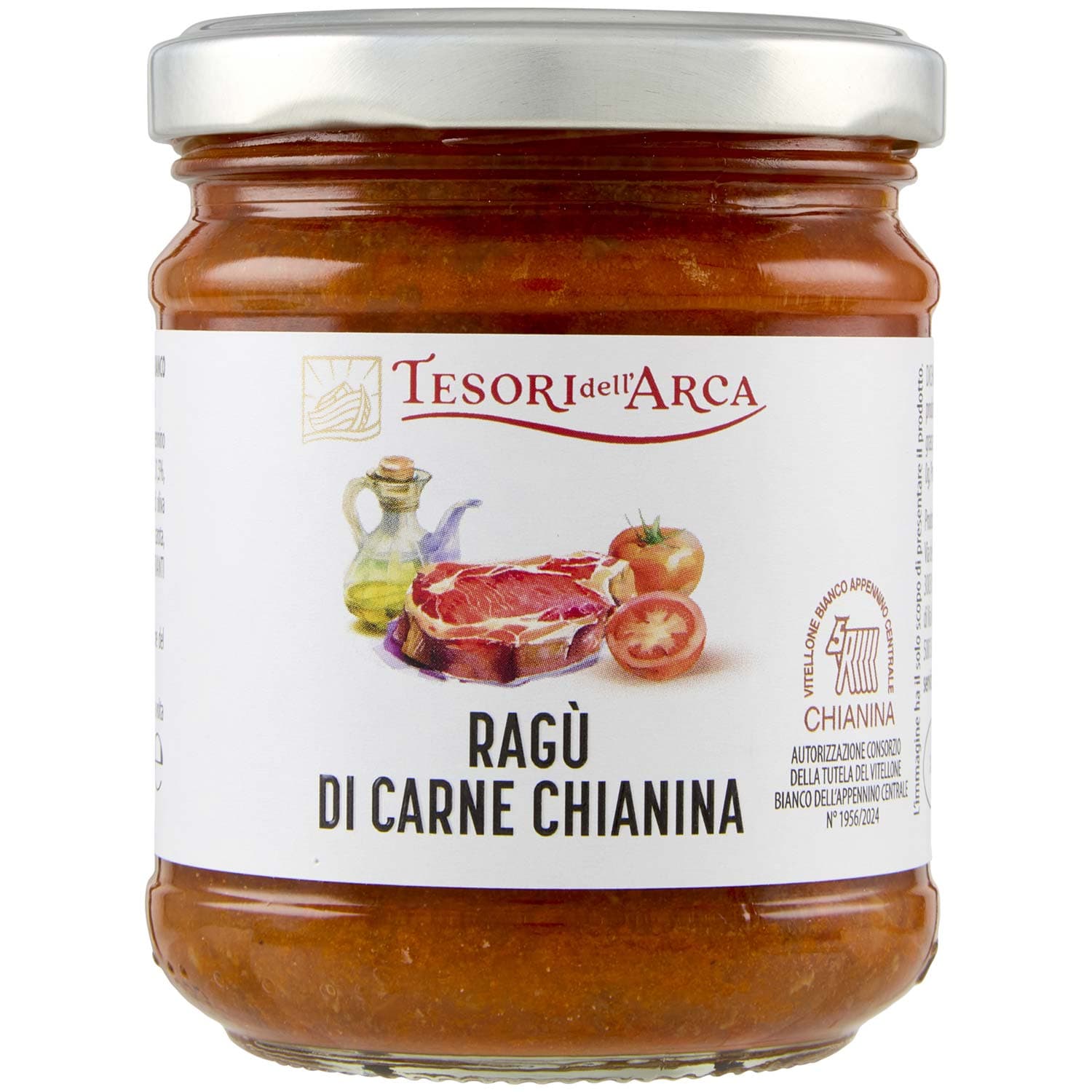 TESORI DELL'ARCA Ragù di Carne Chianina 180 g – immagine 3