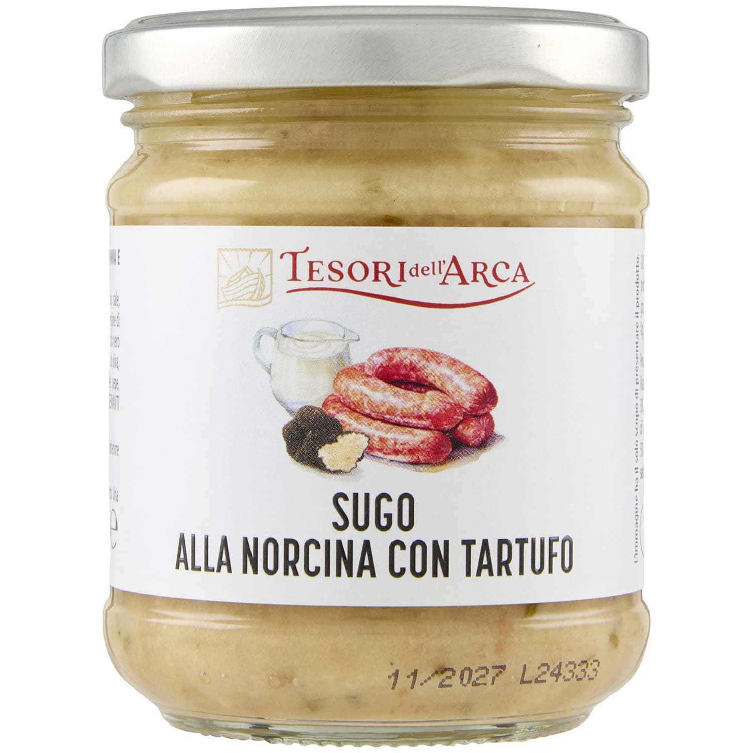 TESORI DELL'ARCA Sugo alla Norcina con Tartufo 180 g – immagine 3