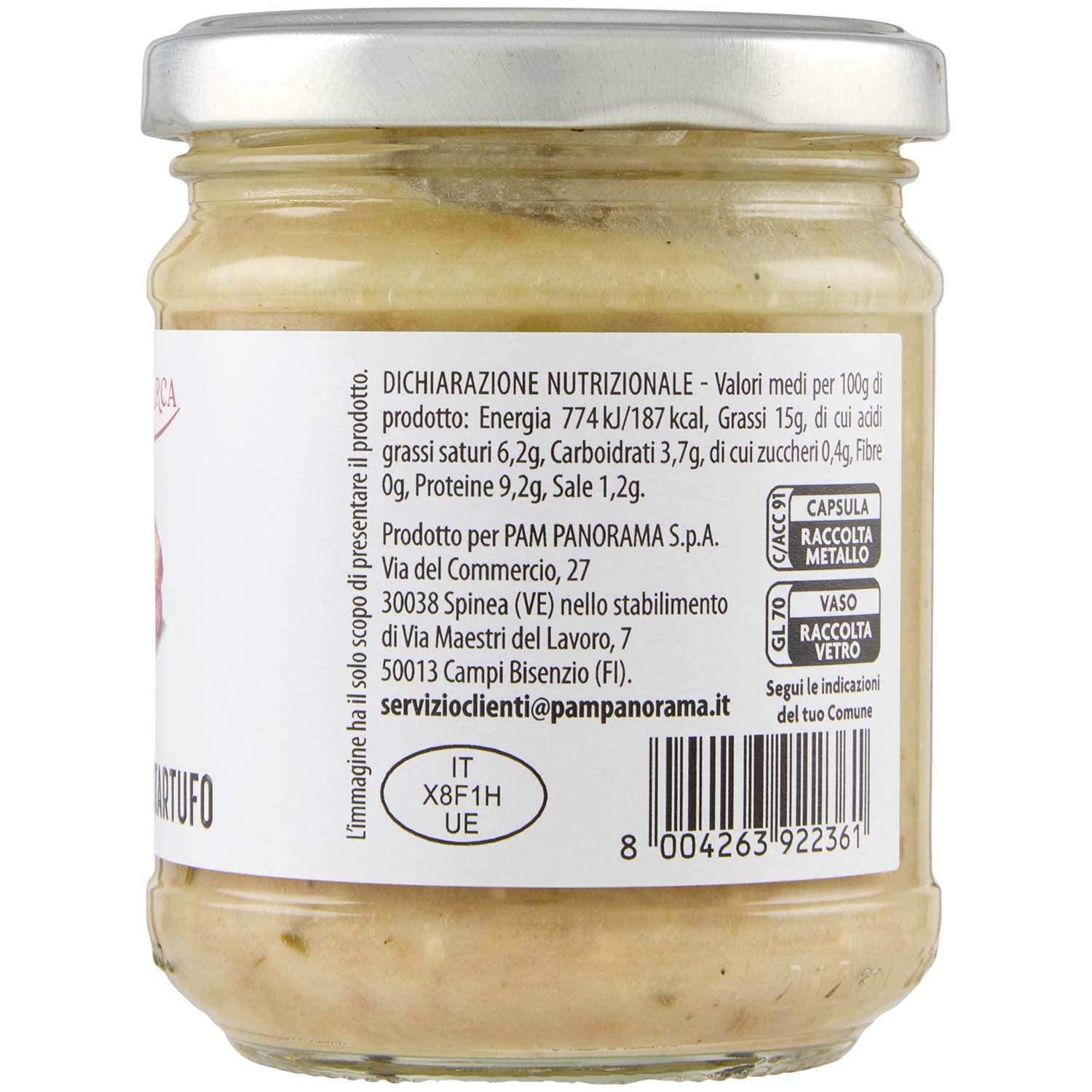 TESORI DELL'ARCA Sugo alla Norcina con Tartufo 180 g – immagine 6