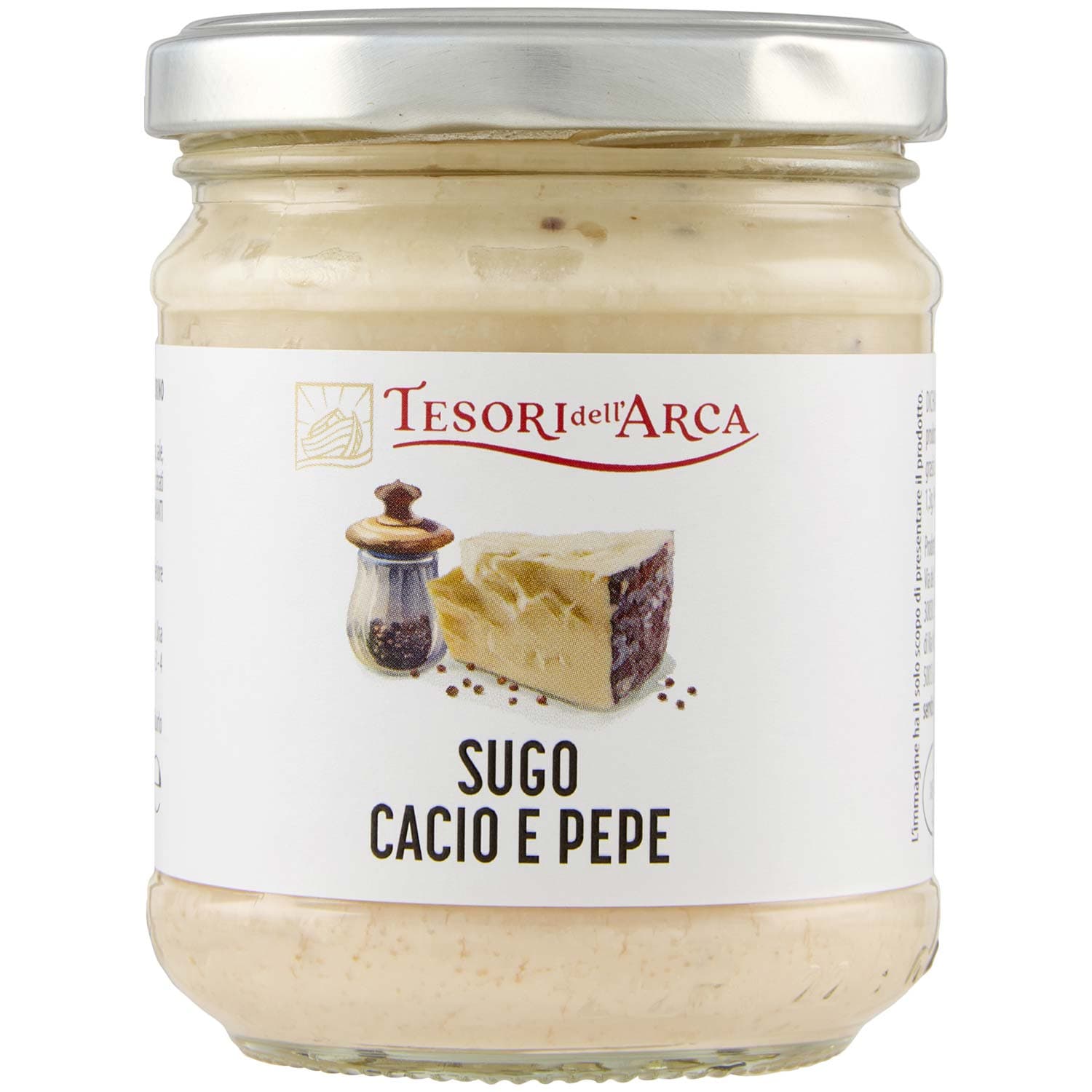 TESORI DELL'ARCA Sugo Cacio e Pepe 180 g – immagine 3