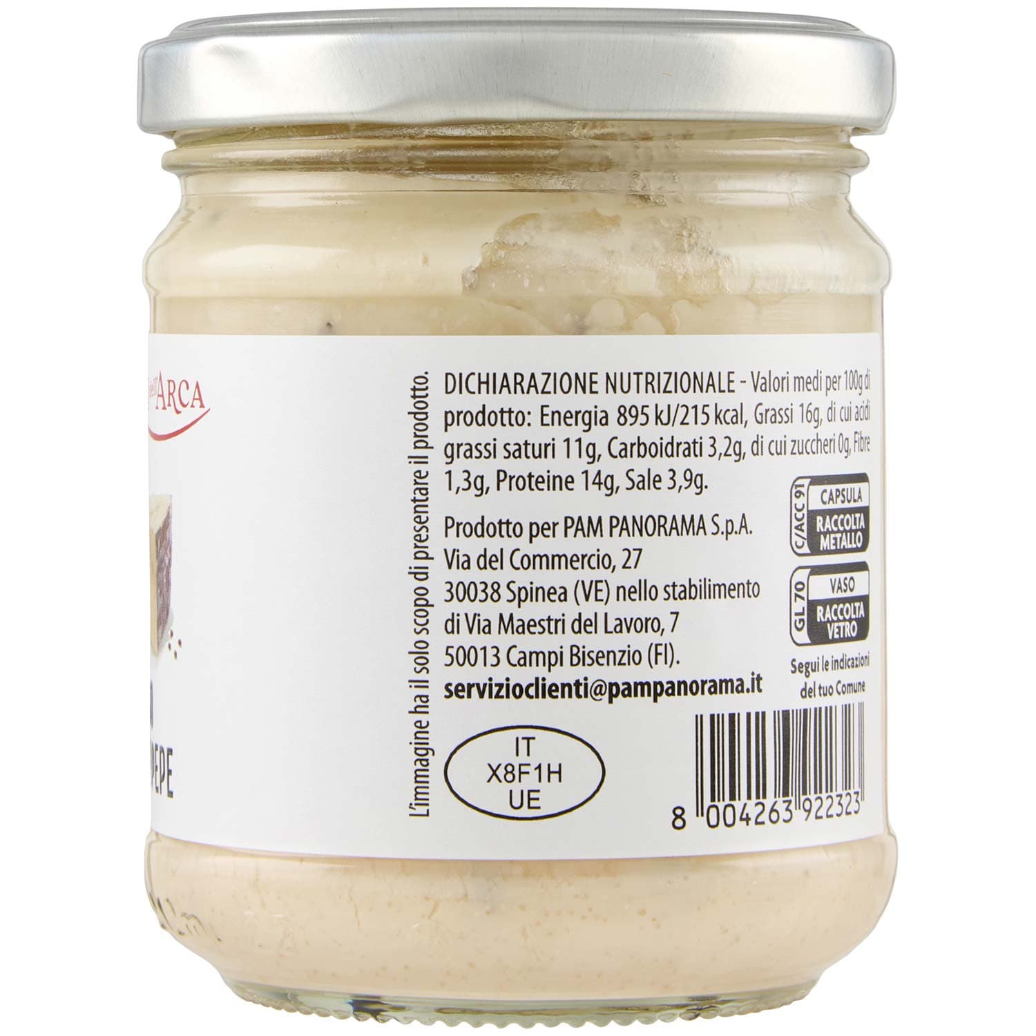 TESORI DELL'ARCA Sugo Cacio e Pepe 180 g – immagine 6
