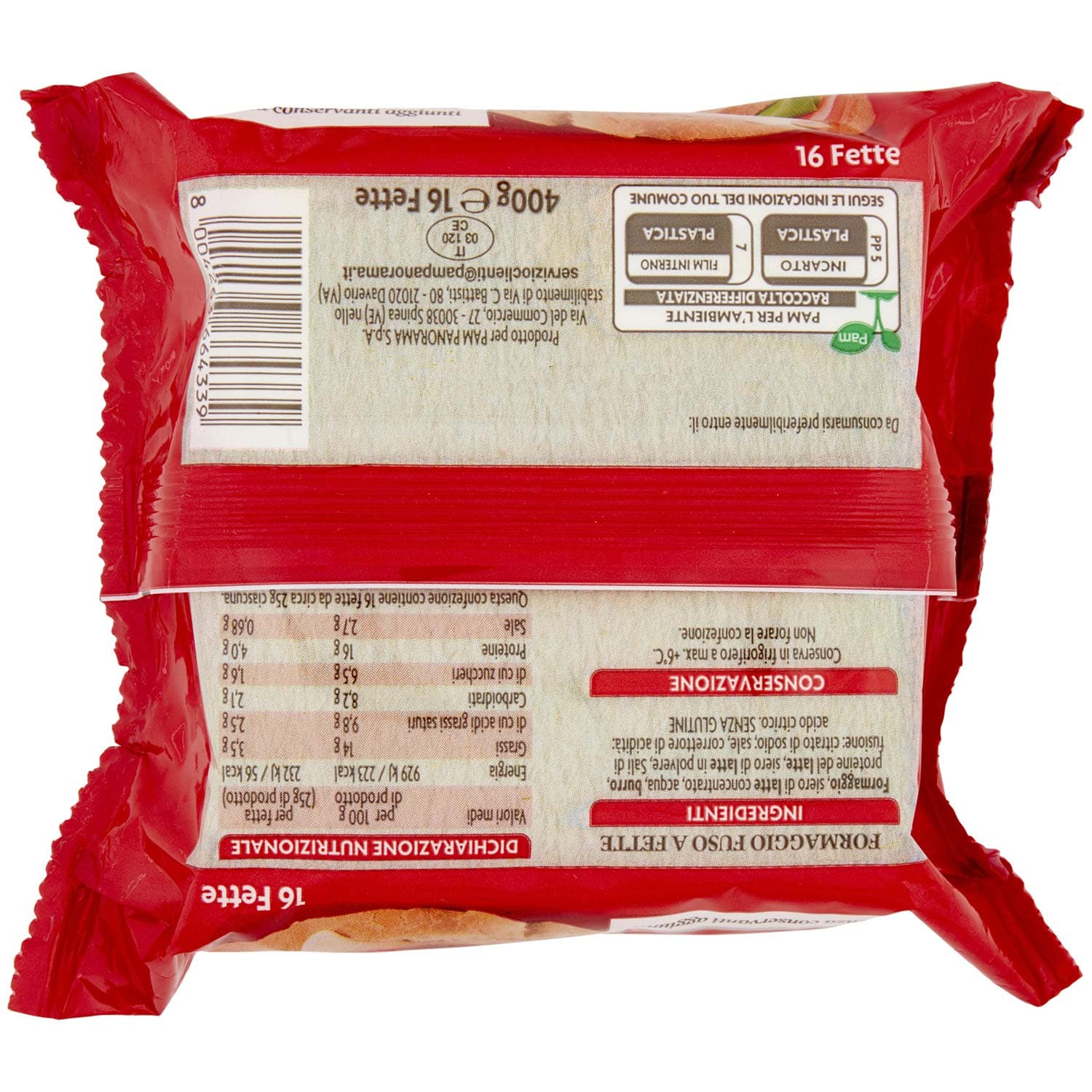 PAM PANORAMA Fettine Formaggio Fuso 16 pezzi 400 g – immagine 5