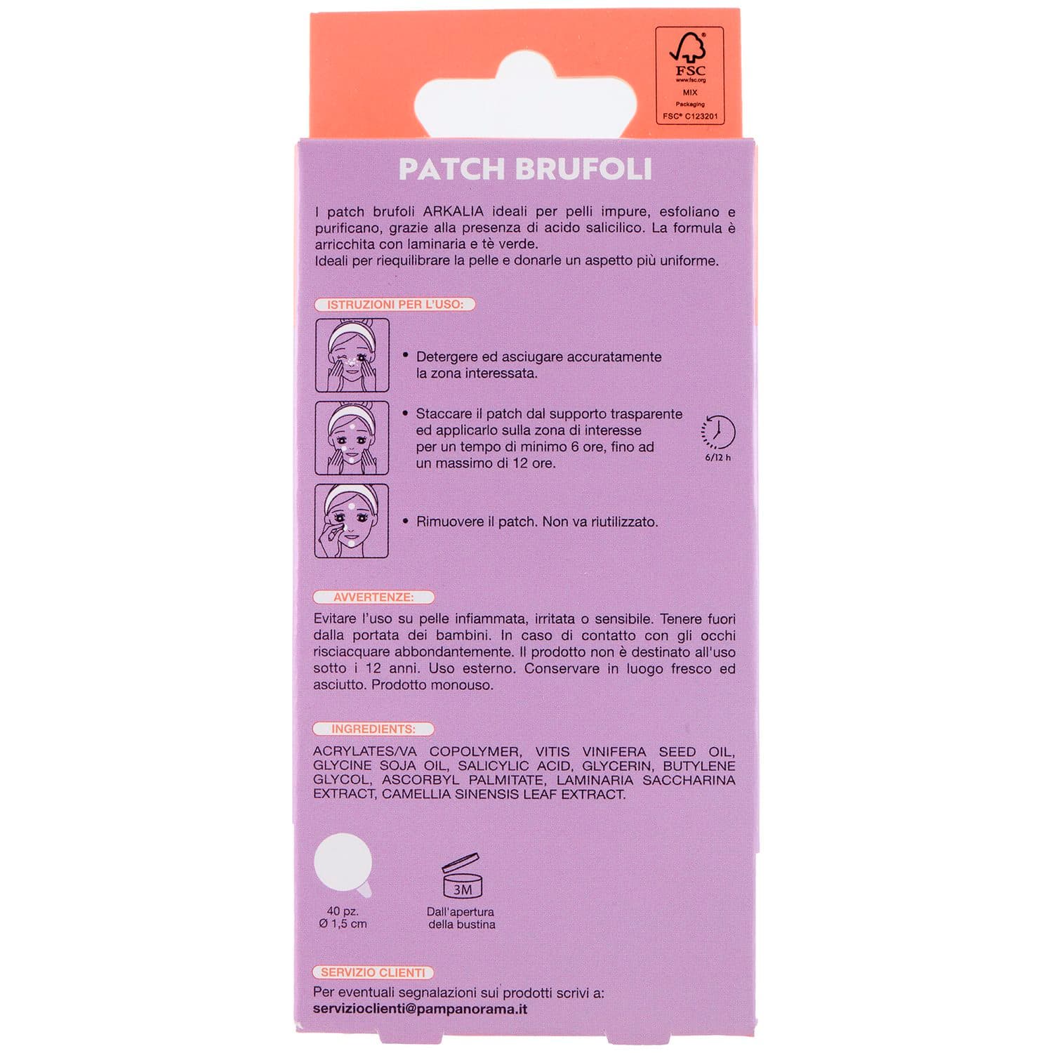 ARKALIA Patch Brufoli per Tutti i Tipi di Pelle 40 pz – immagine 5