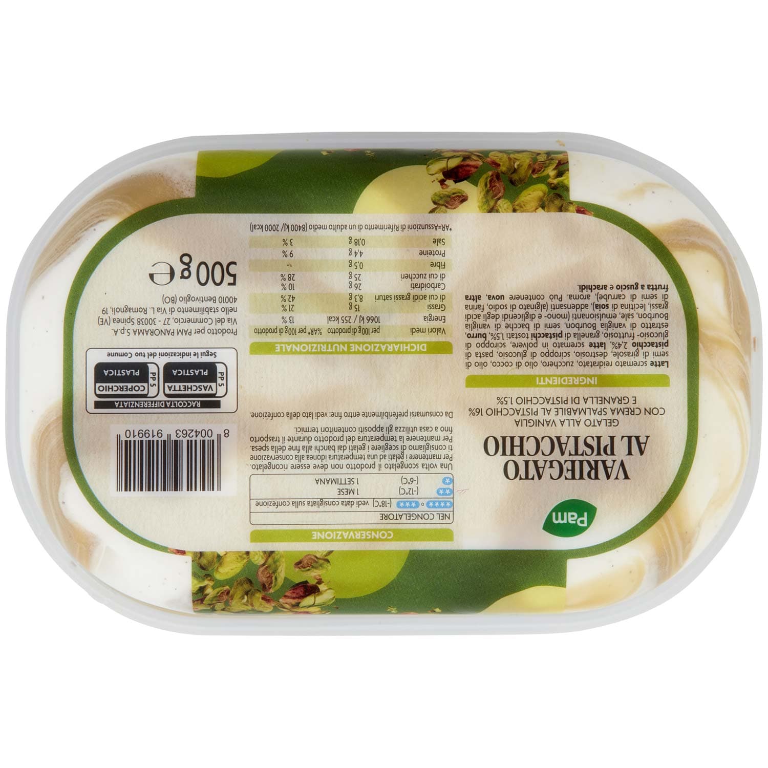 PAM Variegato al Pistacchio 500 g – immagine 5