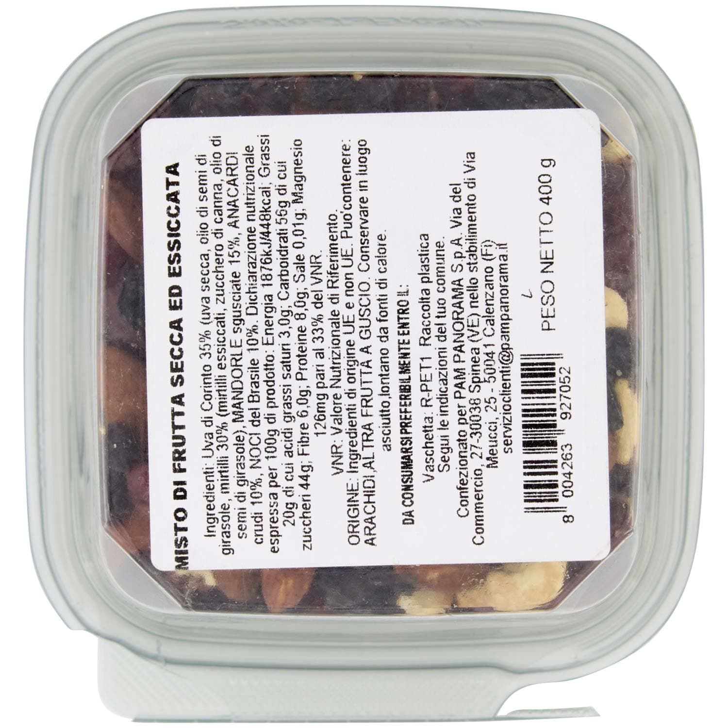 PAM Mix Frutta Secca ed Essiccata 400 g – immagine 5