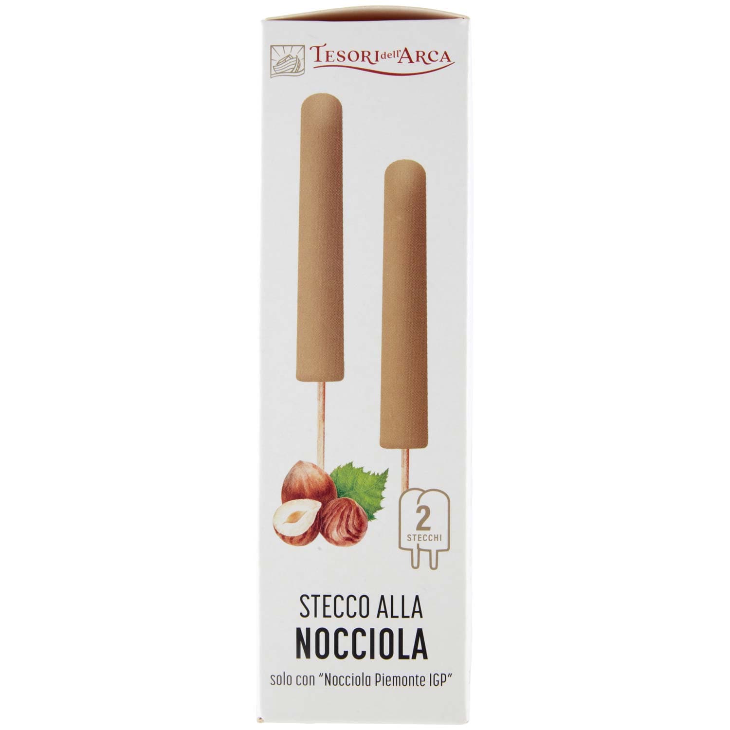 TESORI DELL'ARCA Stecco alla Nocciola solo con "Nocciola Piemonte IGP" 2 x 70 g – immagine 4