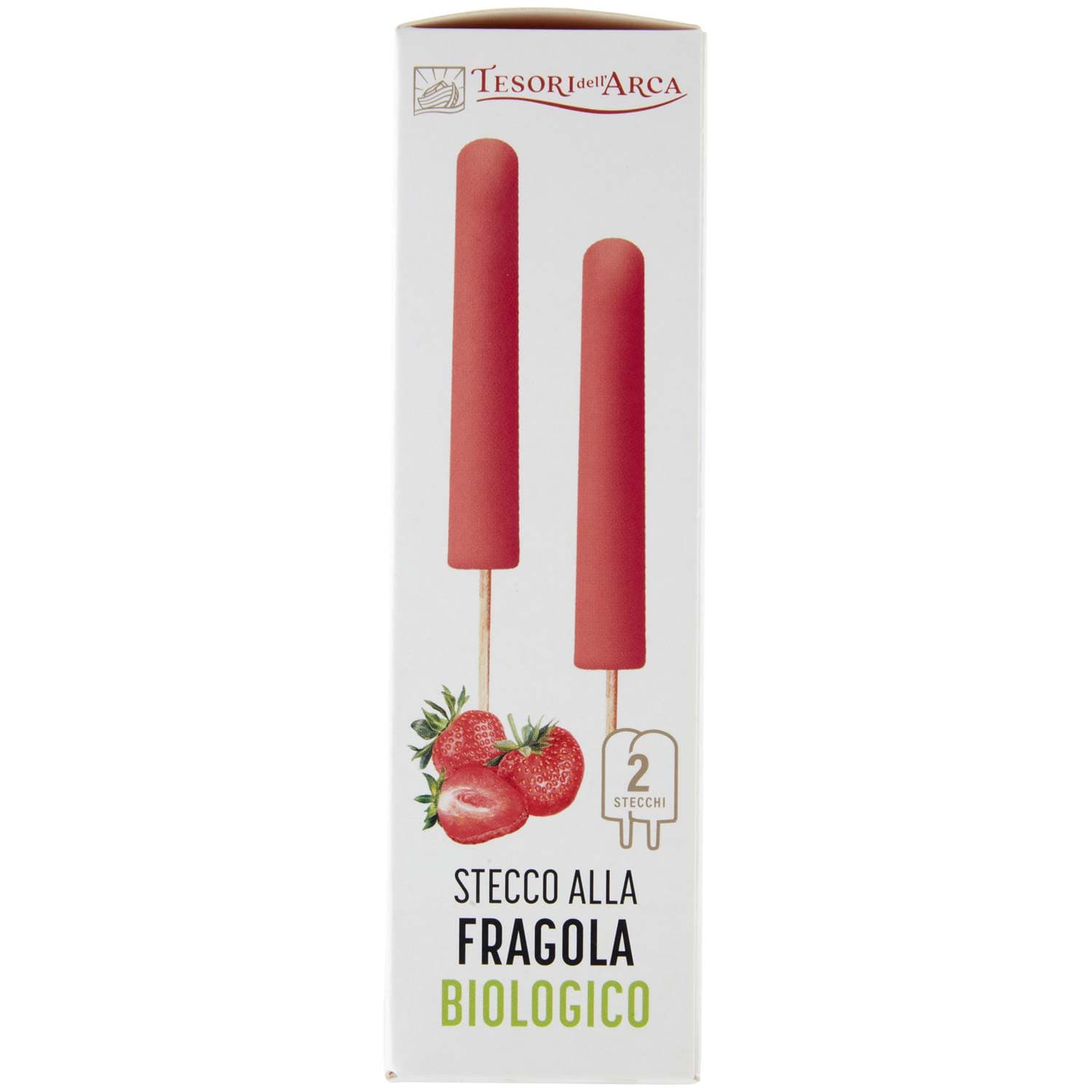 TESORI DELL'ARCA Stecco alla Fragola Biologico 2 x 70 g – immagine 6