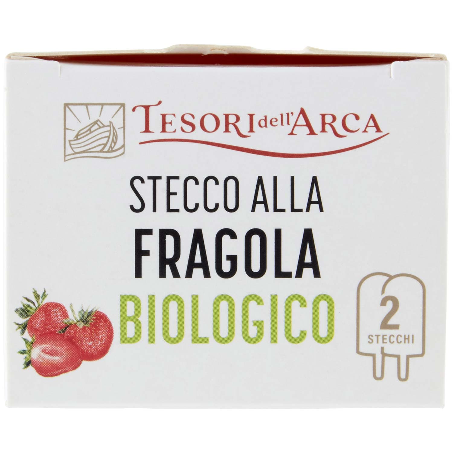 TESORI DELL'ARCA Stecco alla Fragola Biologico 2 x 70 g – immagine 7