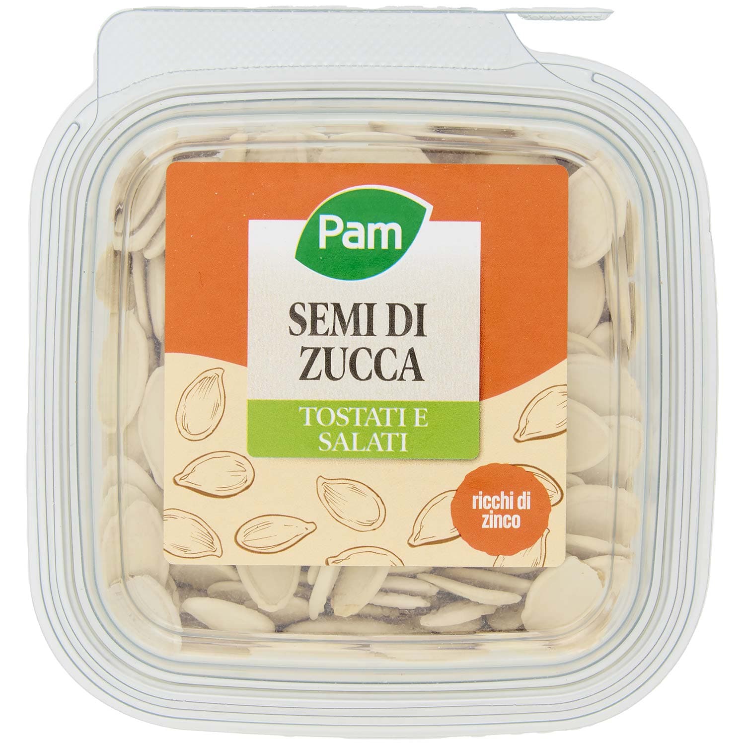 PAM Semi di Zucca Tostati e Salati 120 g – immagine 3