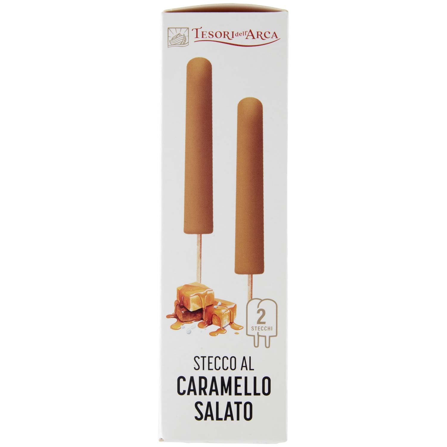 TESORI DELL'ARCA Stecco al Caramello Salato 2 x 70 g – immagine 4