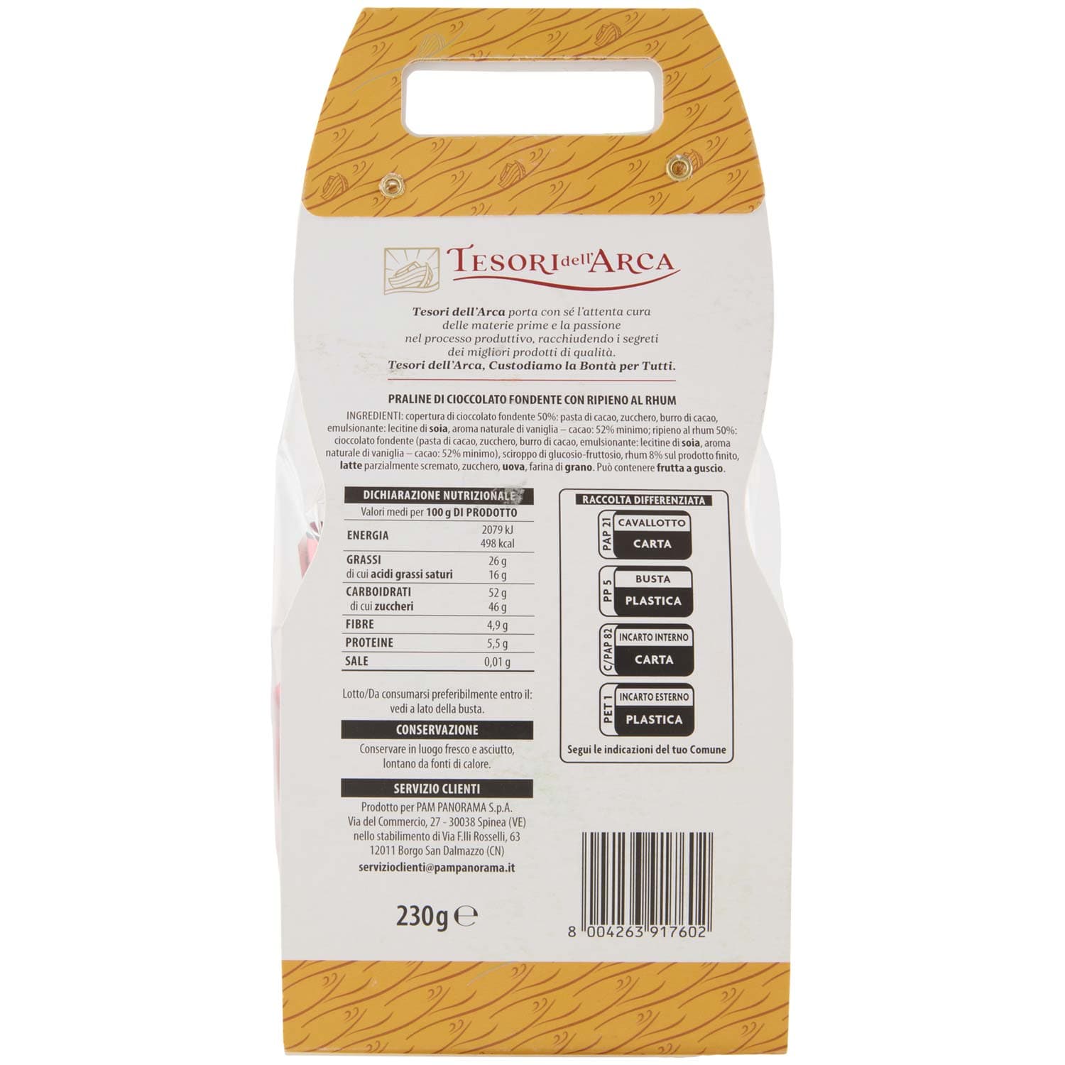 TESORI DELL'ARCA Cuneesi al Rhum 230 g – immagine 5