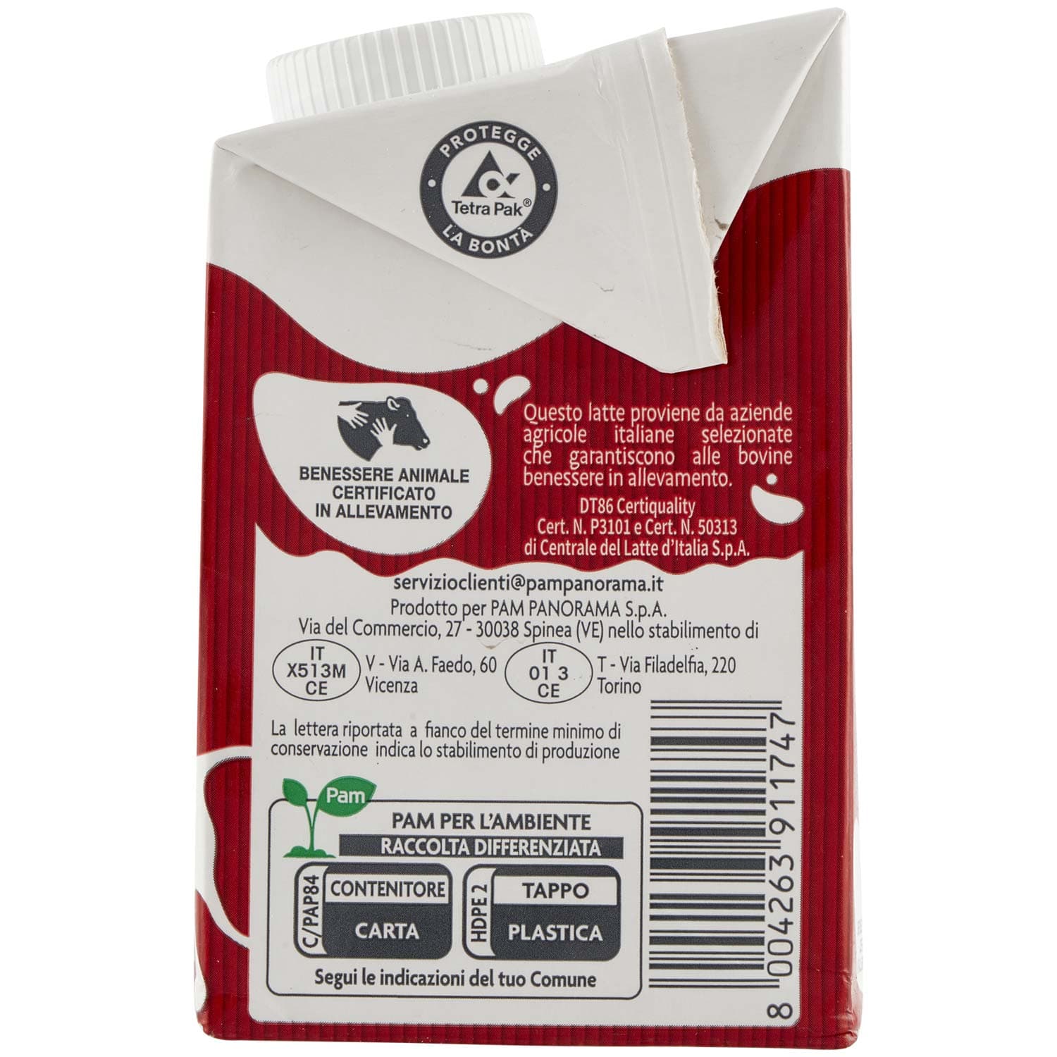 PAM Qualità per te Latte UHT intero 0.5 L – immagine 6