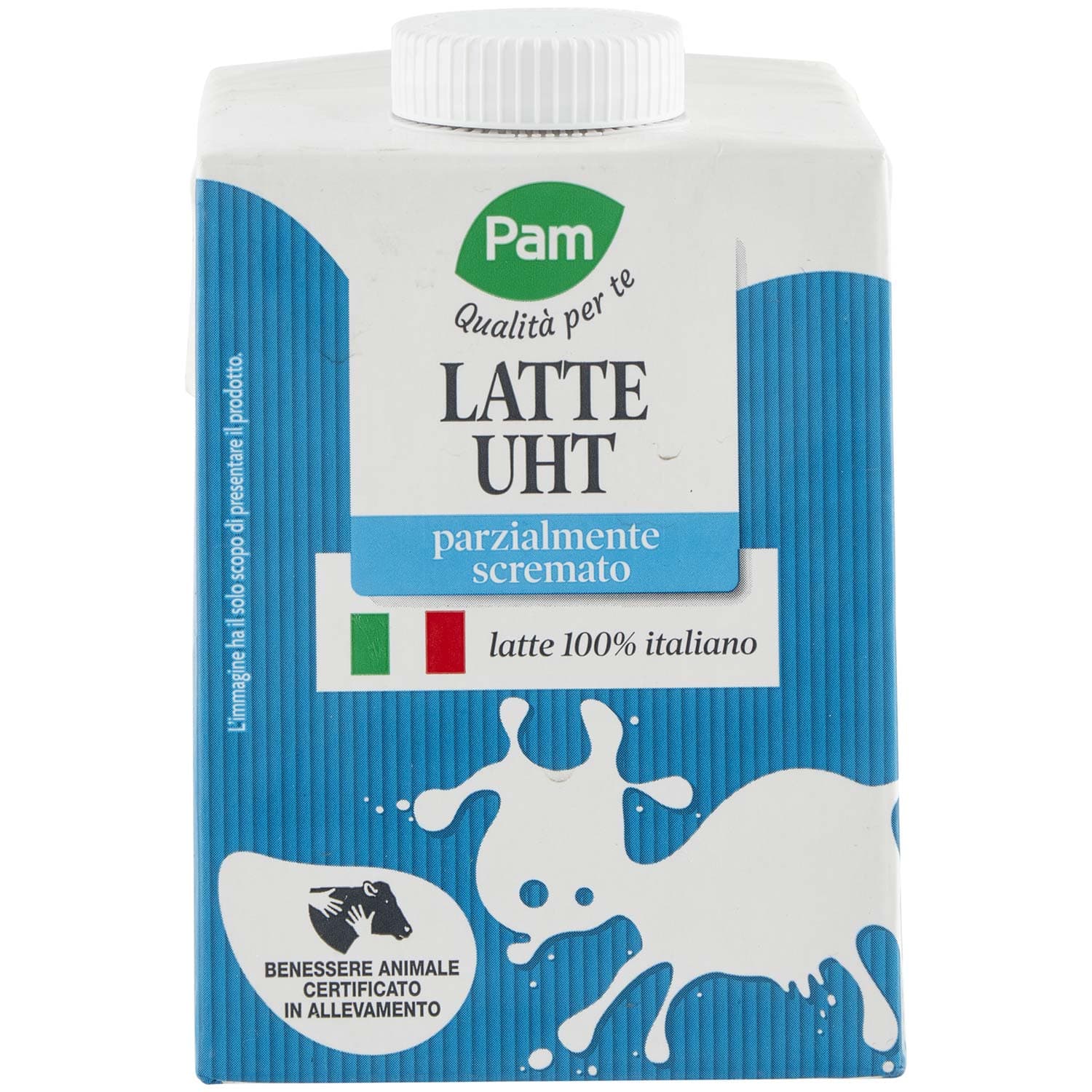 PAM Qualità per te Latte UHT parzialmente scremato 0.5 L – immagine 3