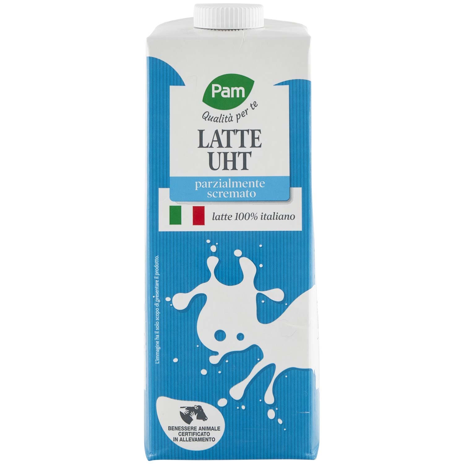 PAM Qualità per te Latte UHT parzialmente scremato 1 L – immagine 3