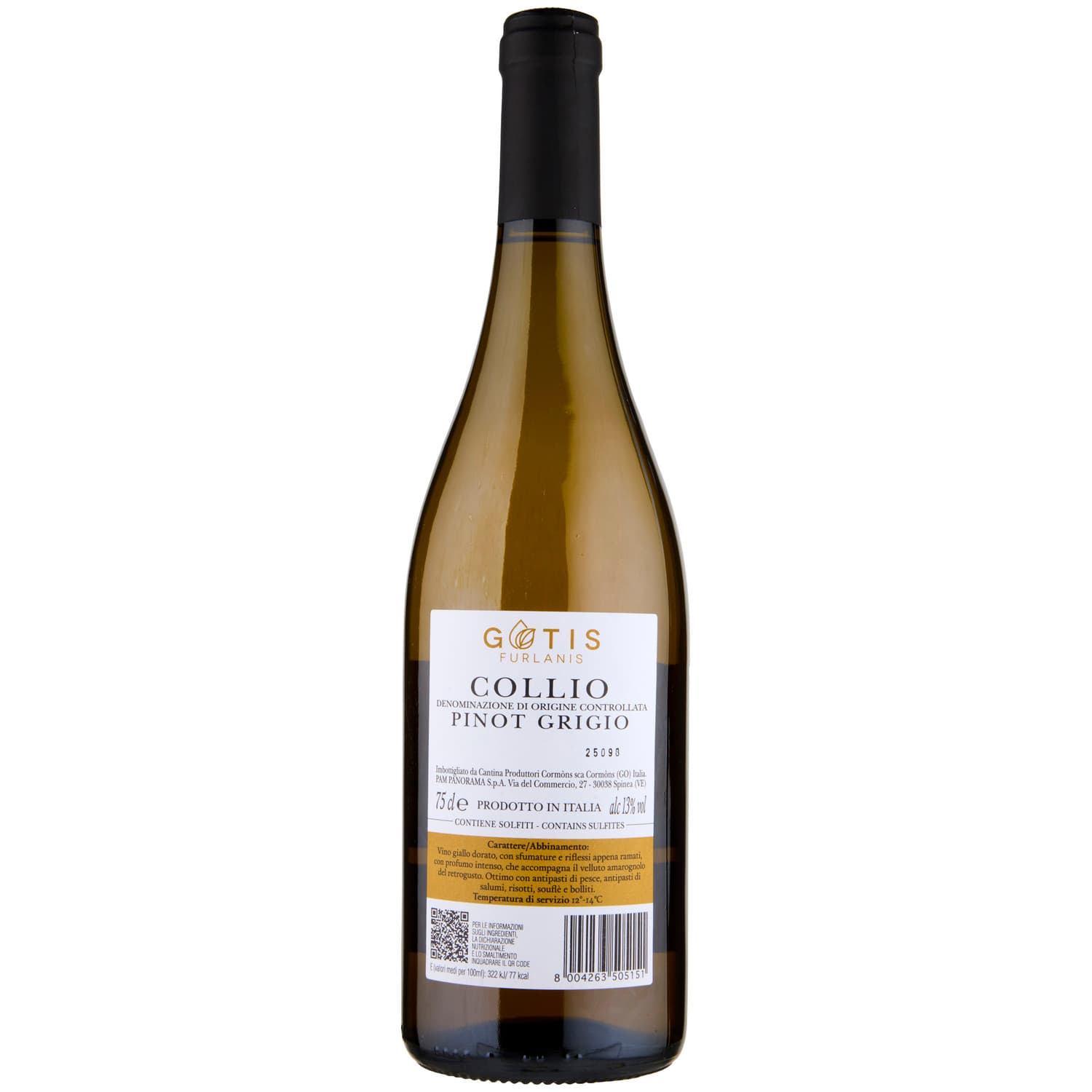 Collio DOC Pinot Grigio - Gotis Furlanis – immagine 5