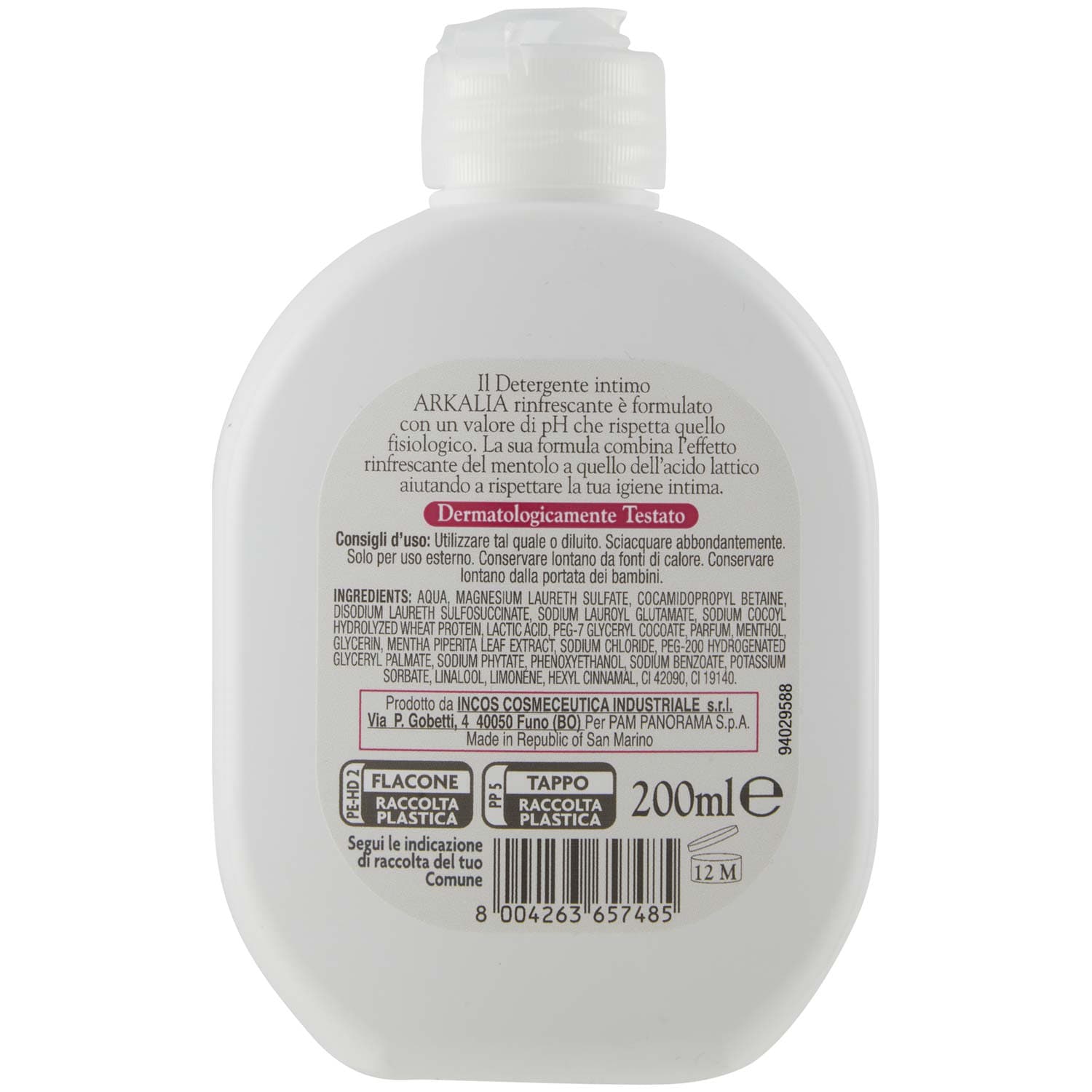 ARKALIA Detergente Intimo Rinfrescante 200 ml – immagine 5