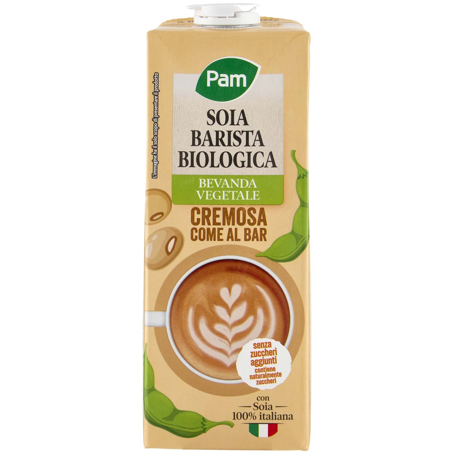 PAM Soia Barista Biologica Bevanda Vegetale 1 L – immagine 3