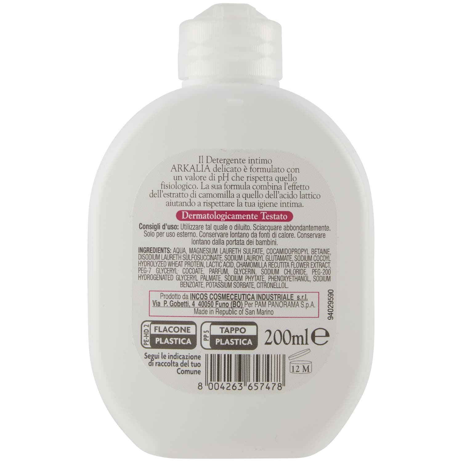 ARKALIA Detergente Intimo Intensa Dolcezza 200 ml – immagine 5