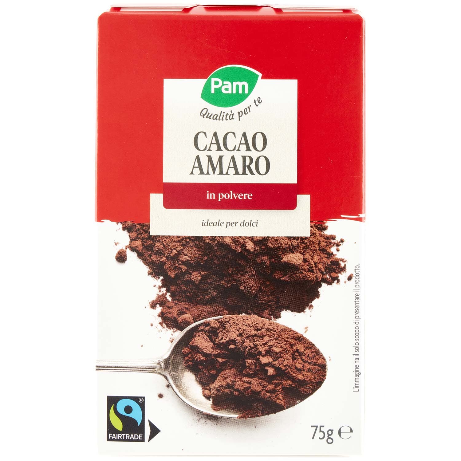 PAM Qualità per te Cacao Amaro in polvere 75 g – immagine 6