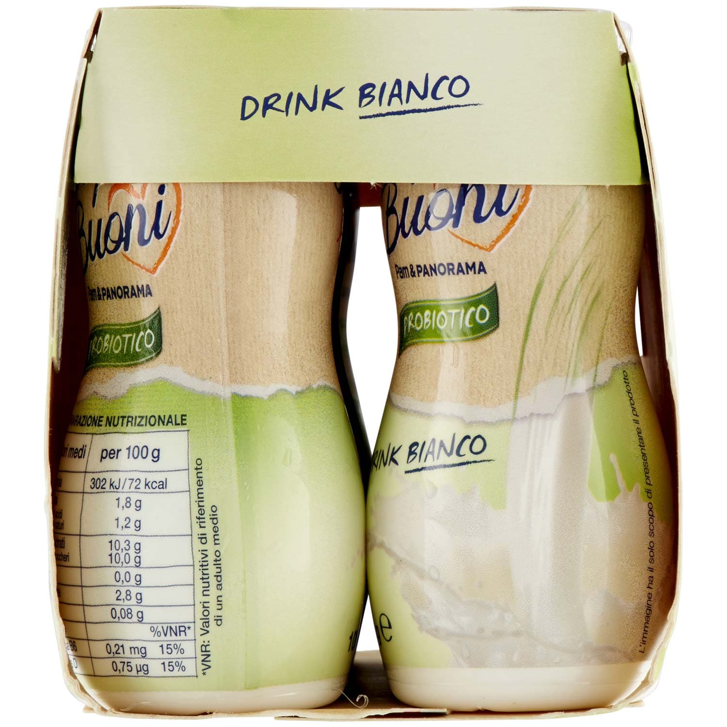 SEMPLICI E BUONI Probiotico Drink Bianco 600g (100g x 6) – immagine 6