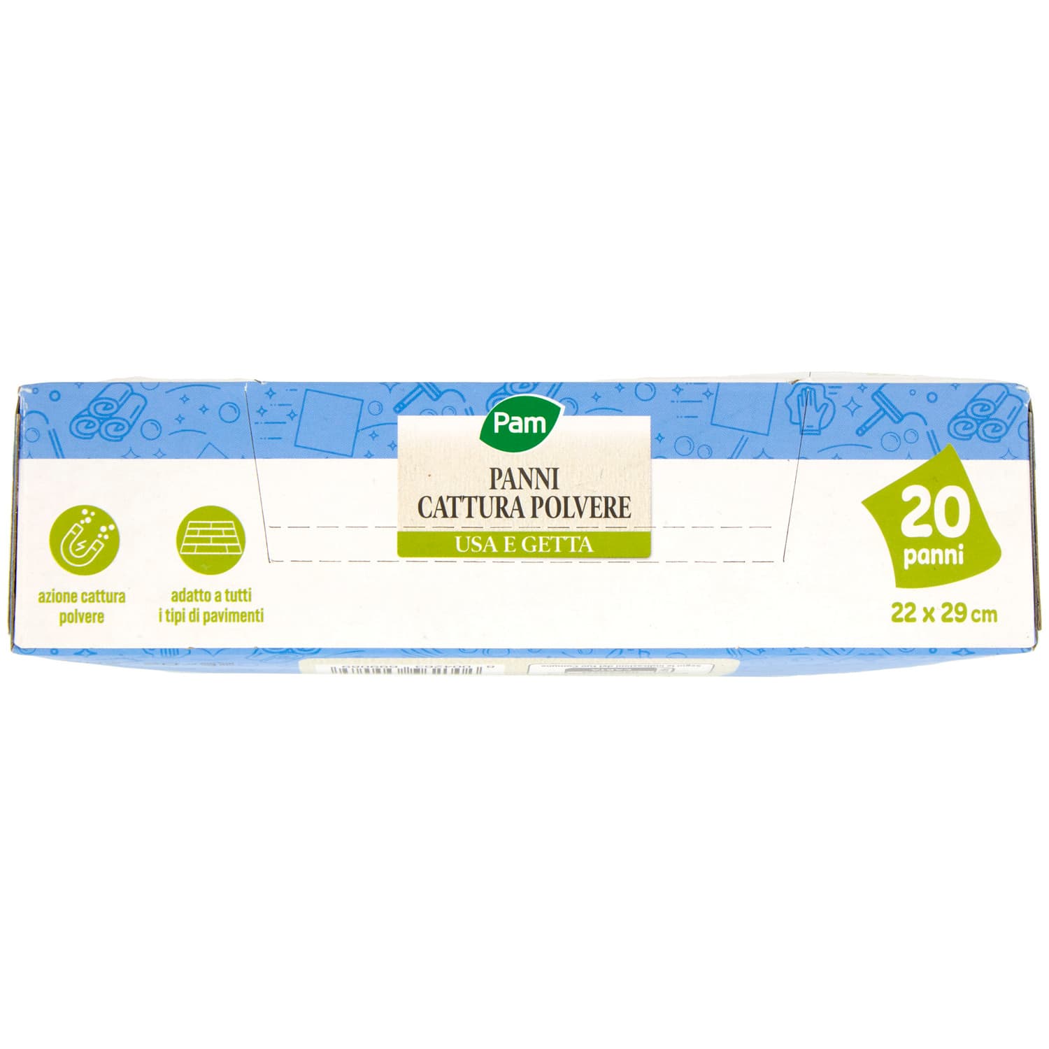 PAM Panni Cattura Polvere Usa e Getta 22 x 29 cm 20 pz – immagine 8