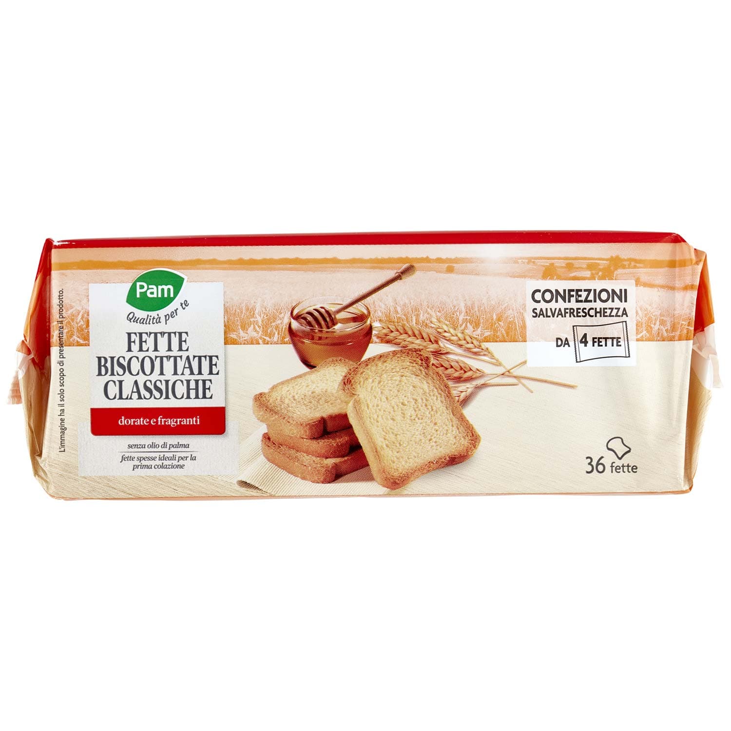 PAM Qualità per te Fette Biscottate Classiche 9 x 36 g – immagine 7