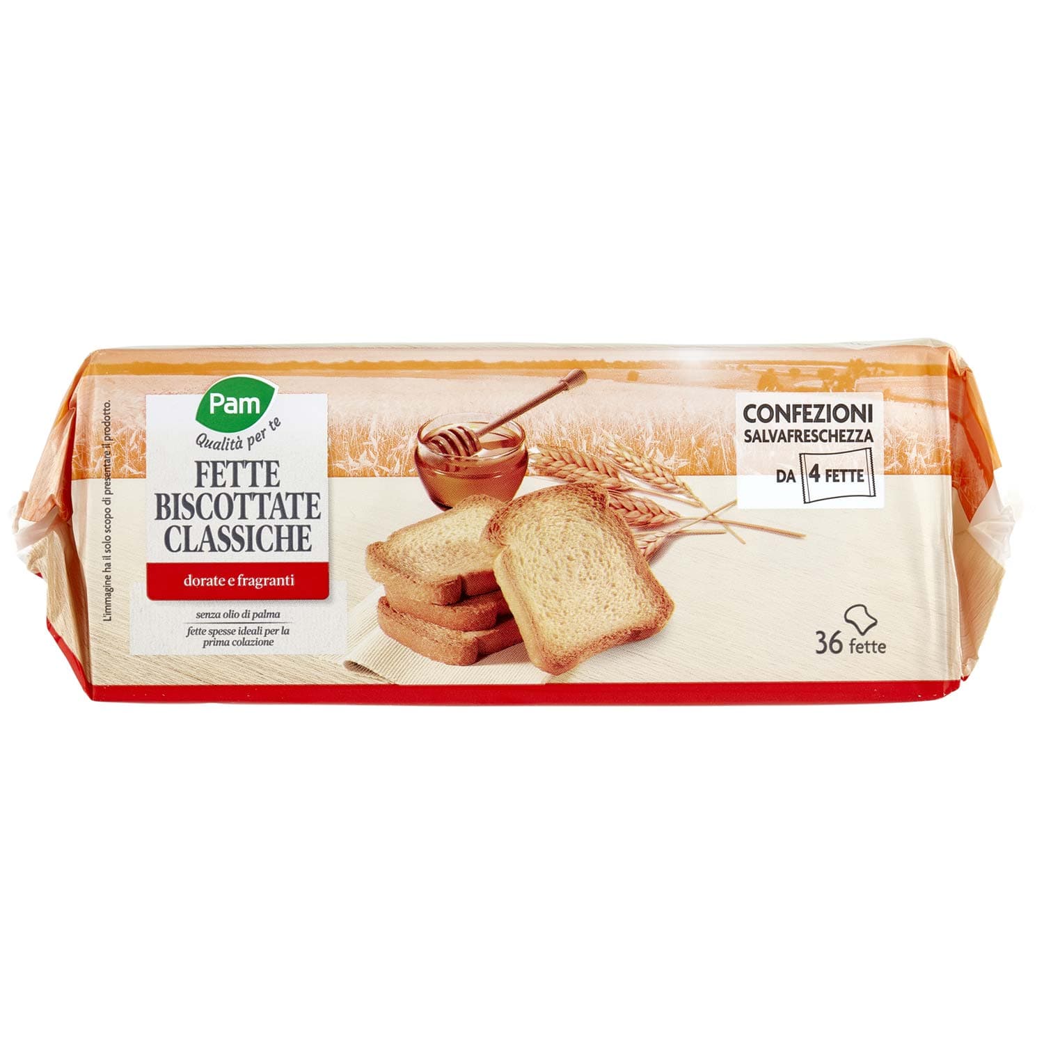 PAM Qualità per te Fette Biscottate Classiche 9 x 36 g – immagine 8
