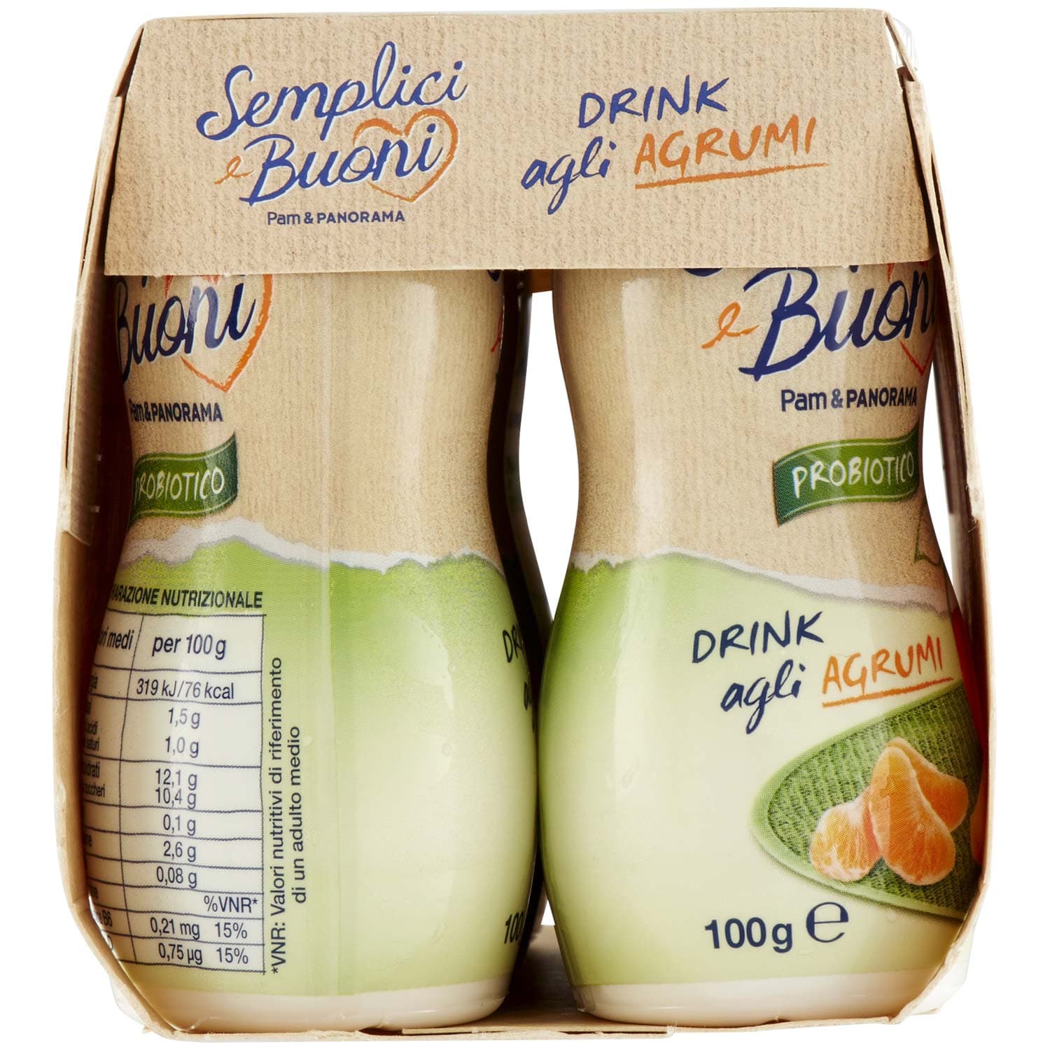 SEMPLICI E BUONI Probiotico Drink agli Agrumi 600g (100g x 6) – immagine 4