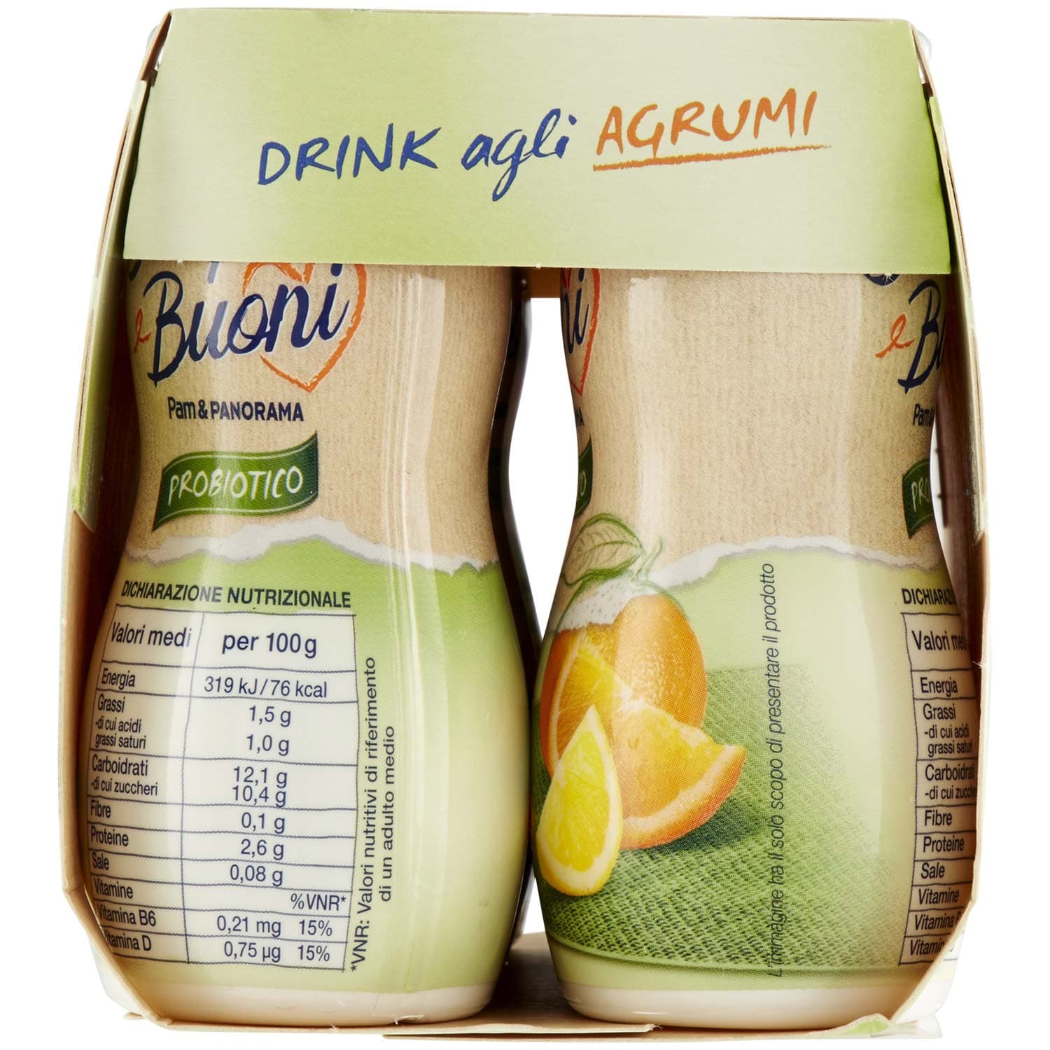 SEMPLICI E BUONI Probiotico Drink agli Agrumi 600g (100g x 6) – immagine 6