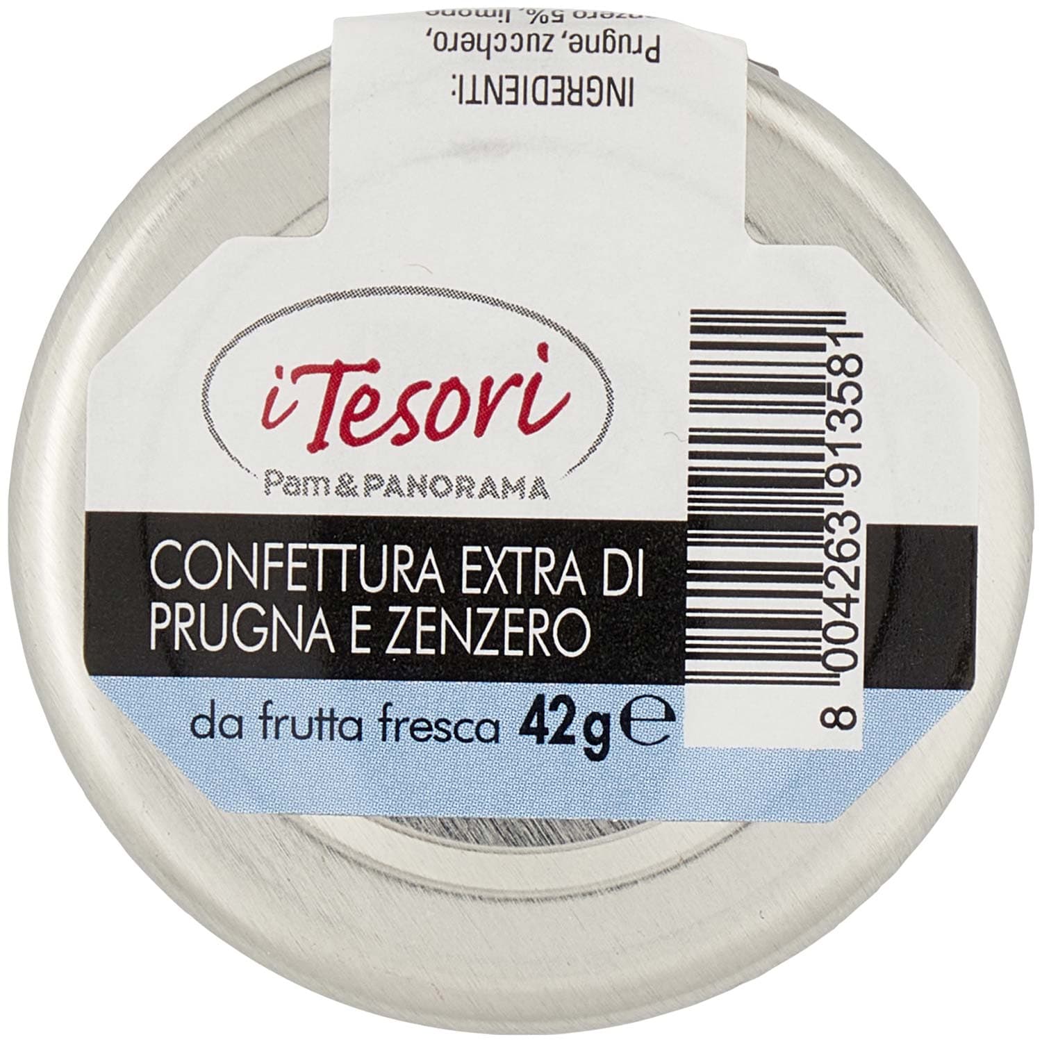 I TESORI Confettura Extra di Prugna e Zenzero 42 g – immagine 7
