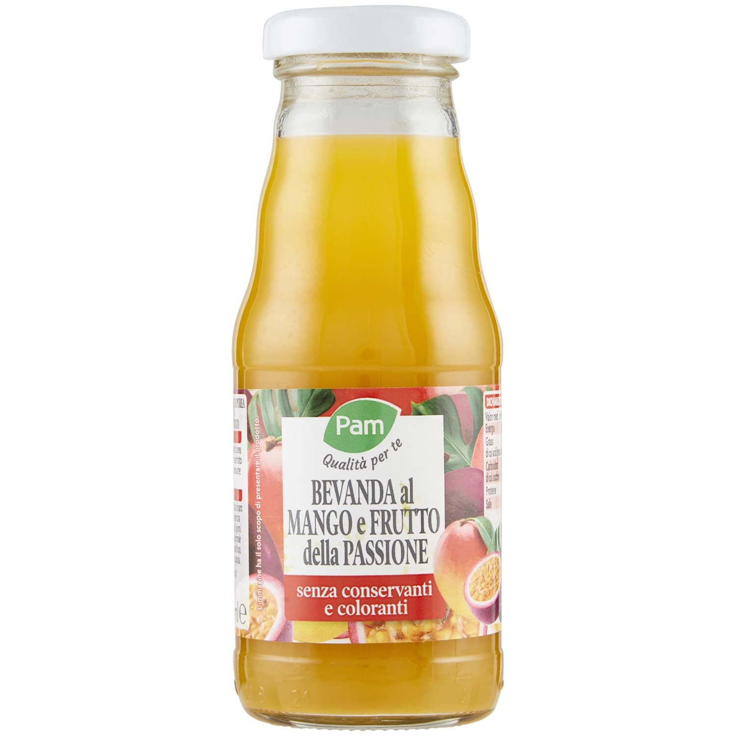 PAM Qualità per te Bevanda al Mango e Frutto della Passione 200 ml – immagine 3