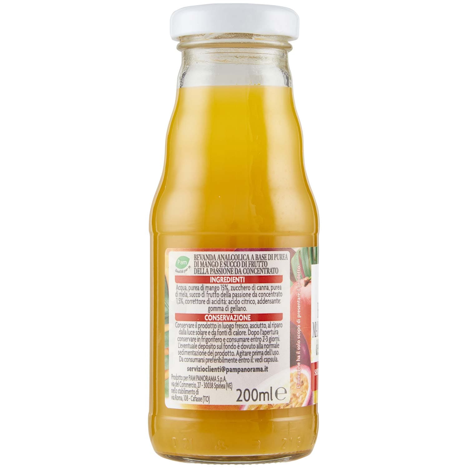 PAM Qualità per te Bevanda al Mango e Frutto della Passione 200 ml – immagine 4