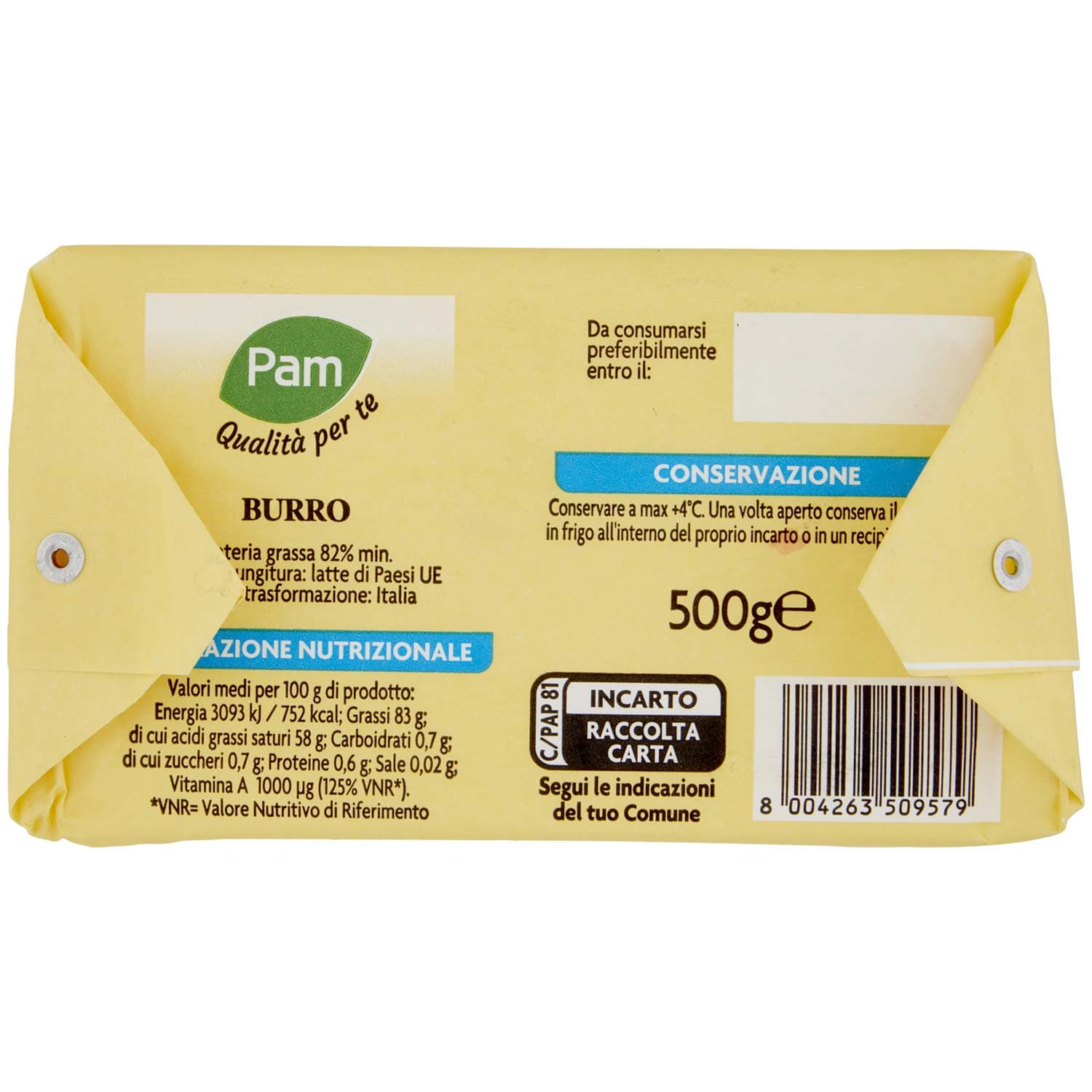 PAM panorama burro 500 g – immagine 5