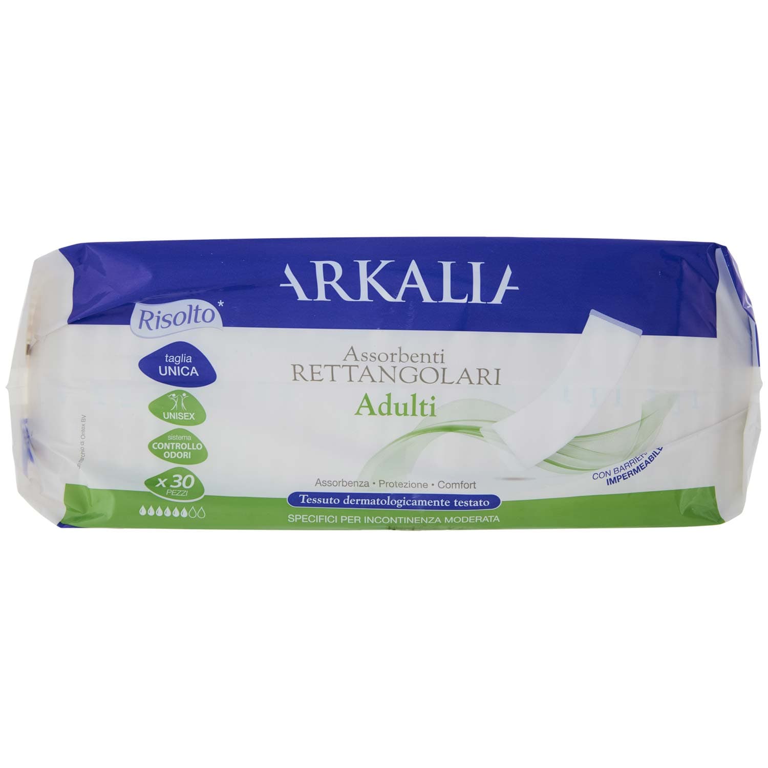 ARKALIA Assorbenti Rettangolari Adulti taglia Unica 30 pz – immagine 7