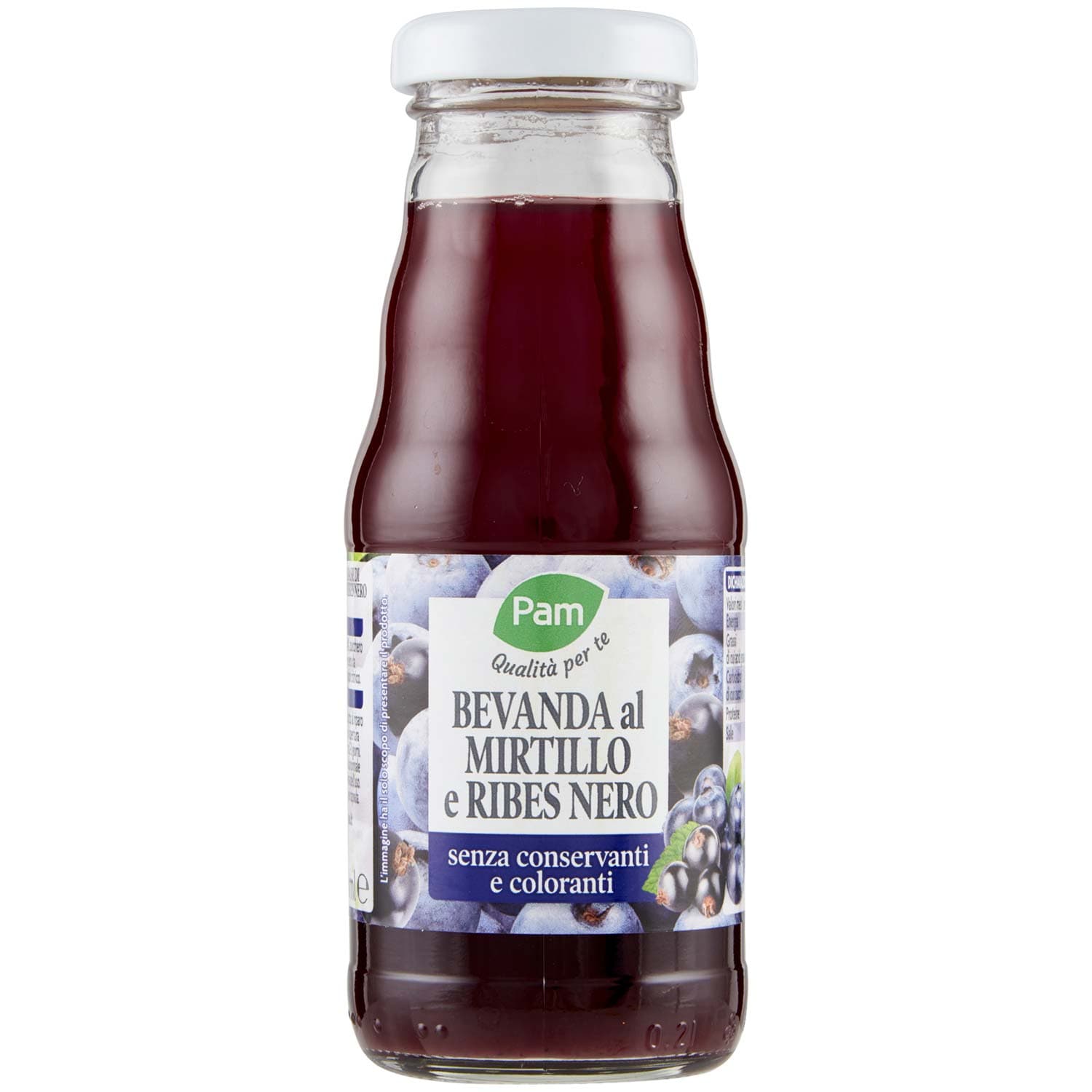 PAM Qualità per te Bevanda al Mirtillo e Ribes Nero 200 ml – immagine 3