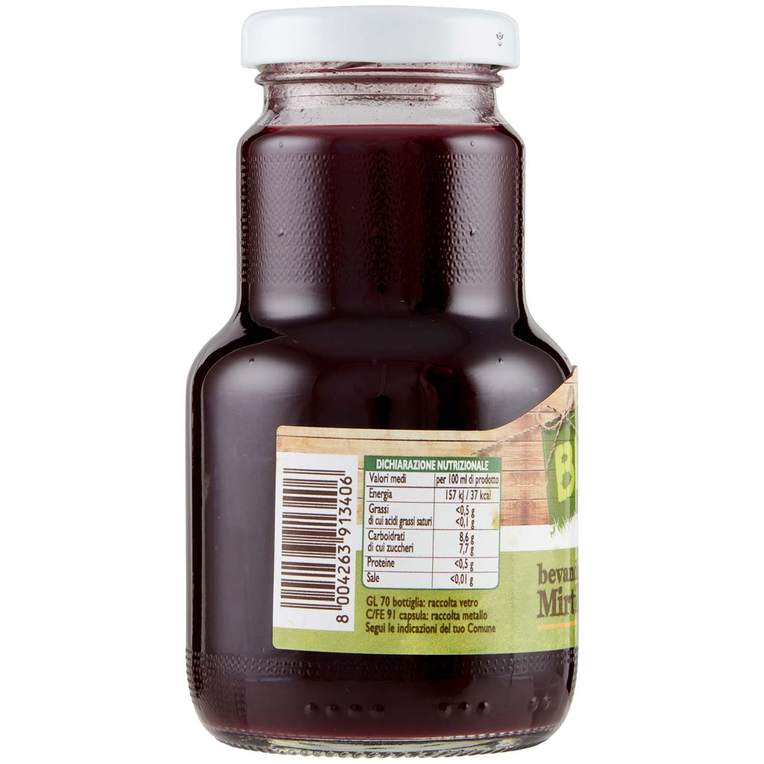 BIO bevanda al Mirtillo Biologica 200 ml – immagine 4