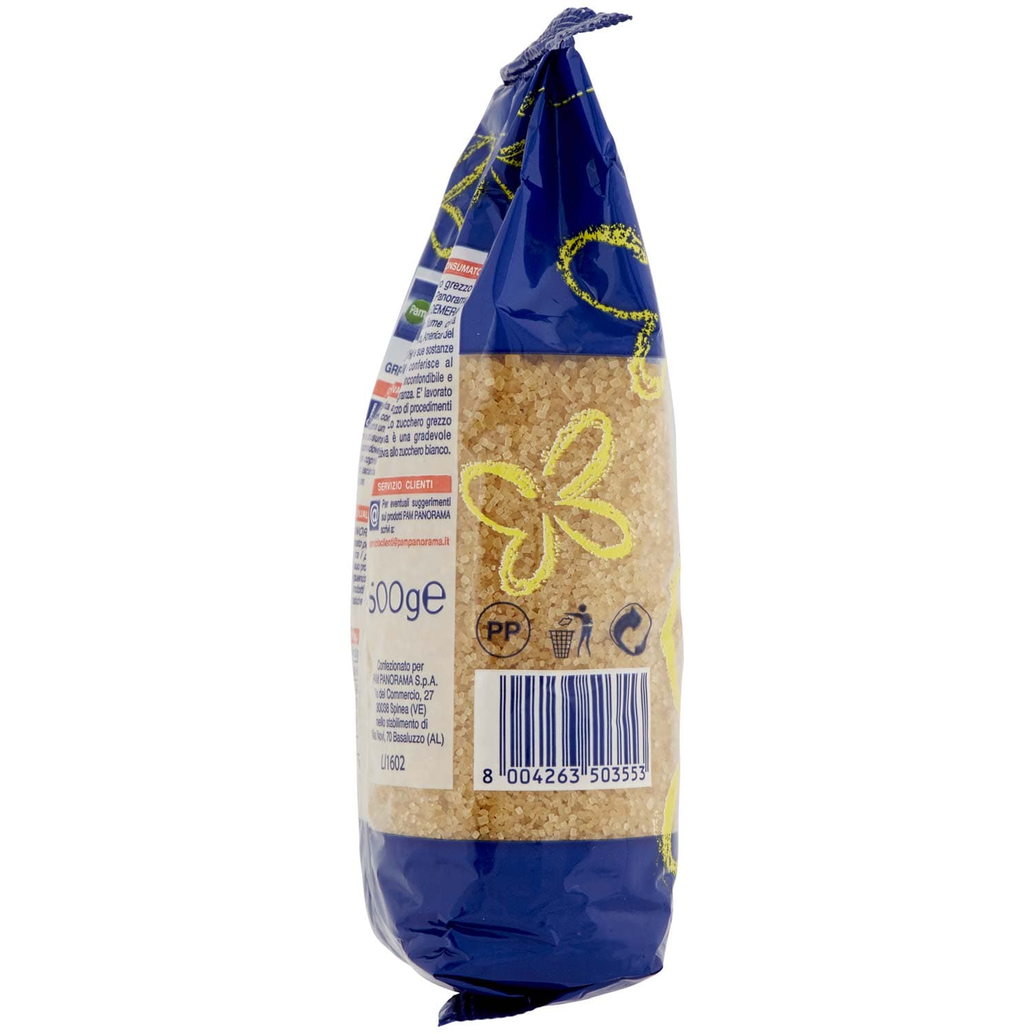 PAM PANORAMA Zucchero Grezzo di Canna demerara 500 g – immagine 4