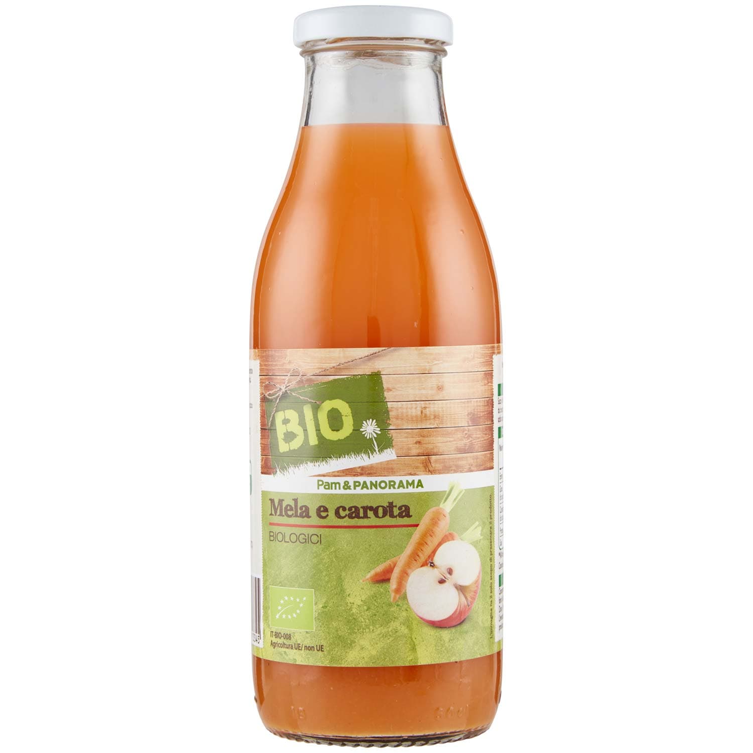 BIO Mela e carota Biologici 500 ml – immagine 3