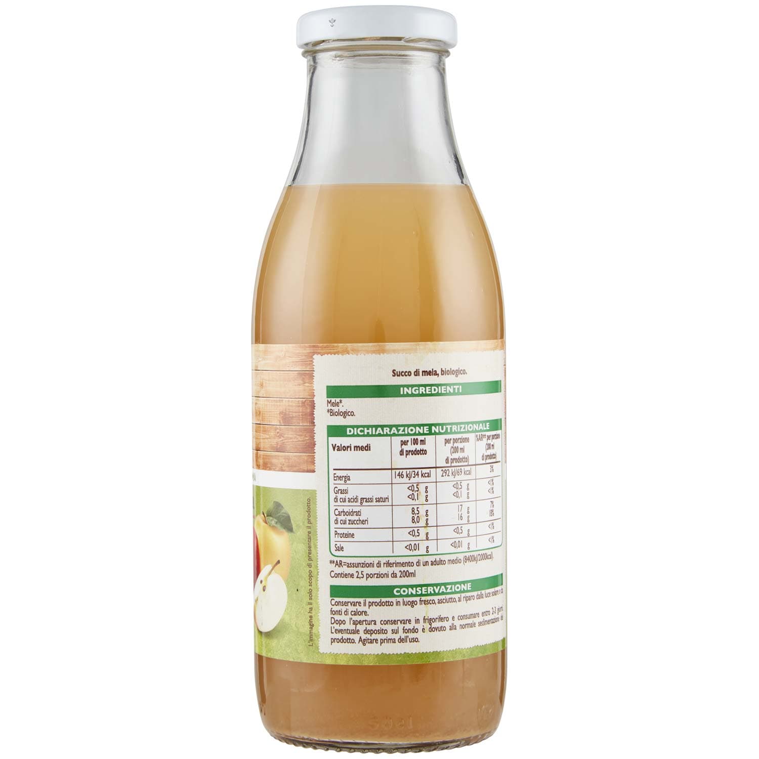 BIO Succo di mela Biologico 500 ml – immagine 6