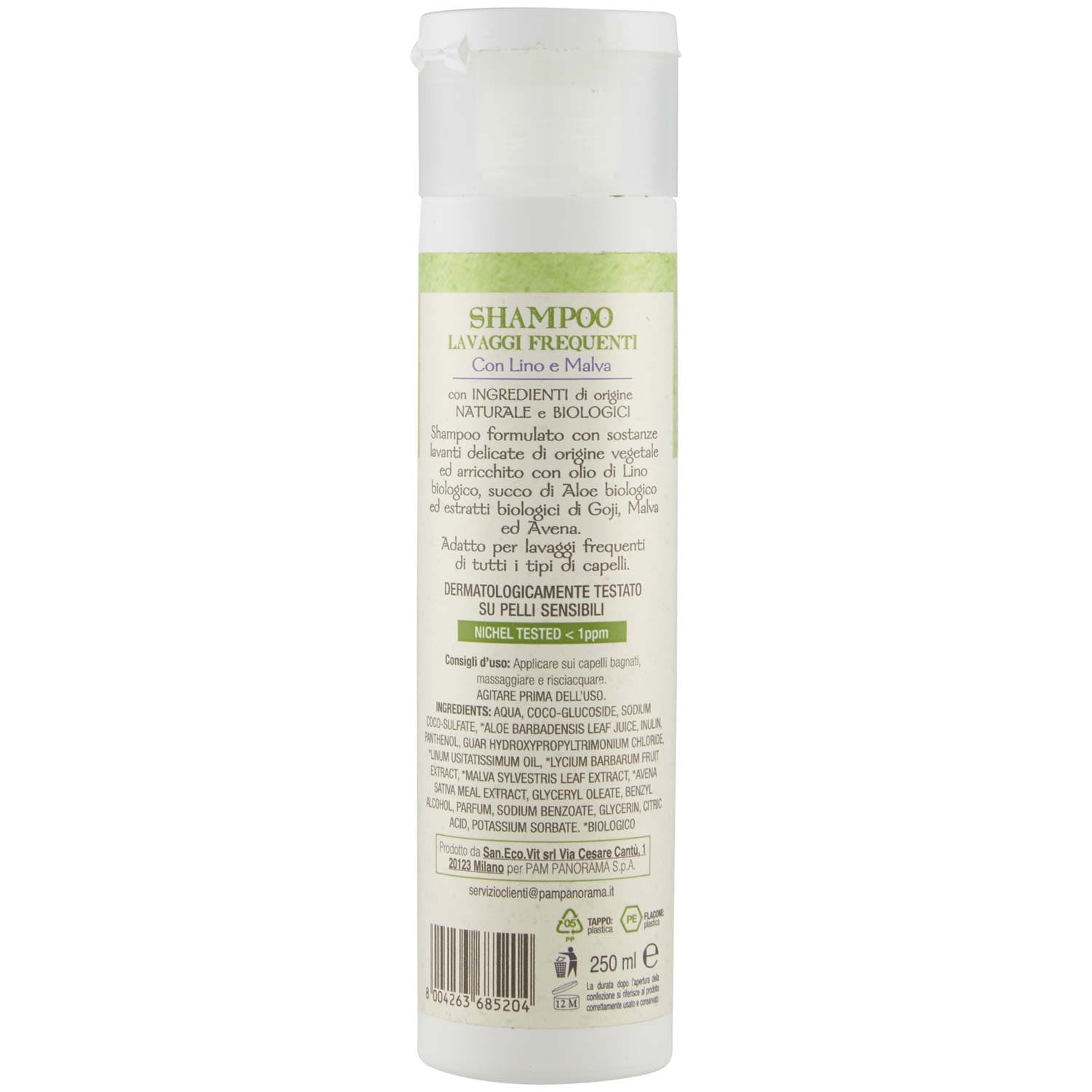 ARKALIA BIO Shampoo Lavaggi Frequenti con Lino e Malva 250 ml – immagine 5