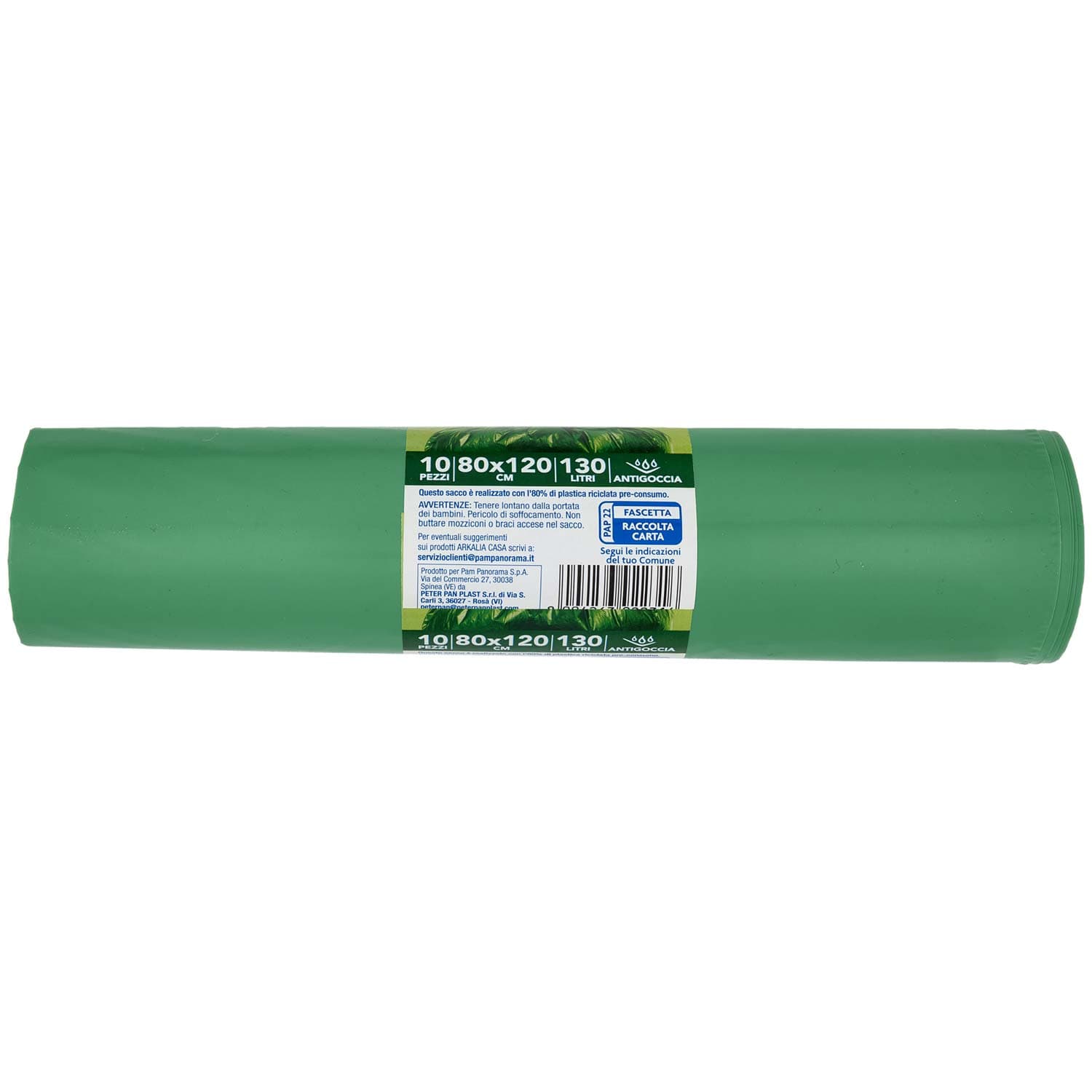 ARKALIA CASA Sacchi Giardino Alto Spessore con Laccio 80x120 cm 130 Litri Antigoccia 10 pz – immagine 8