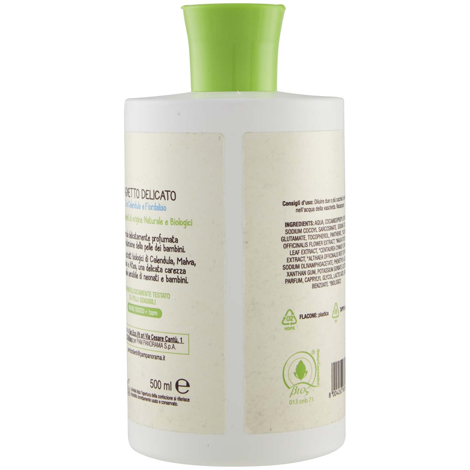 ARKALIA BIO BABY Bagnetto Delicato con Calendula e Fiordaliso 500 ml – immagine 5
