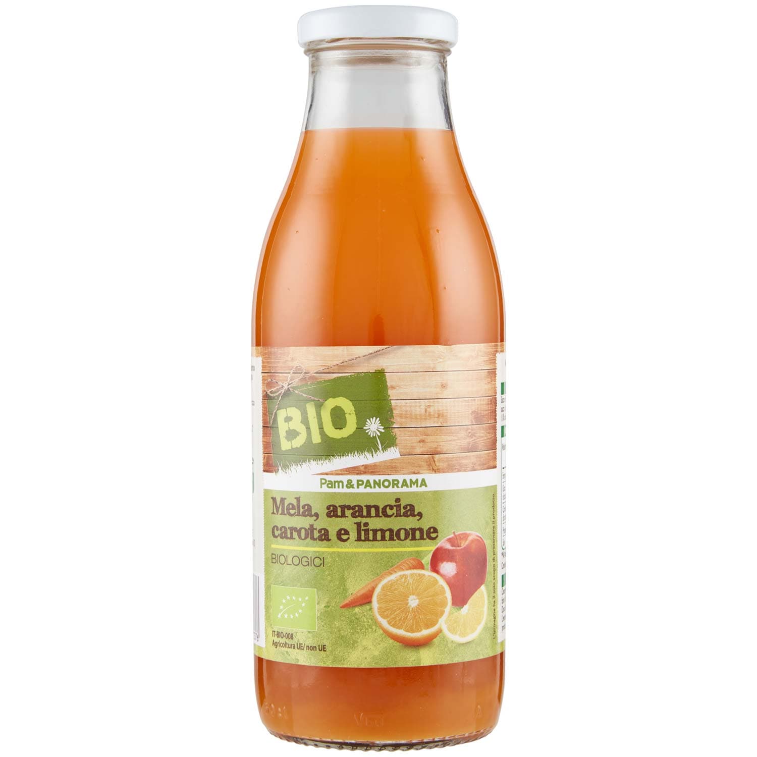 BIO Mela, arancia, carota e limone Biologici 500 ml – immagine 3